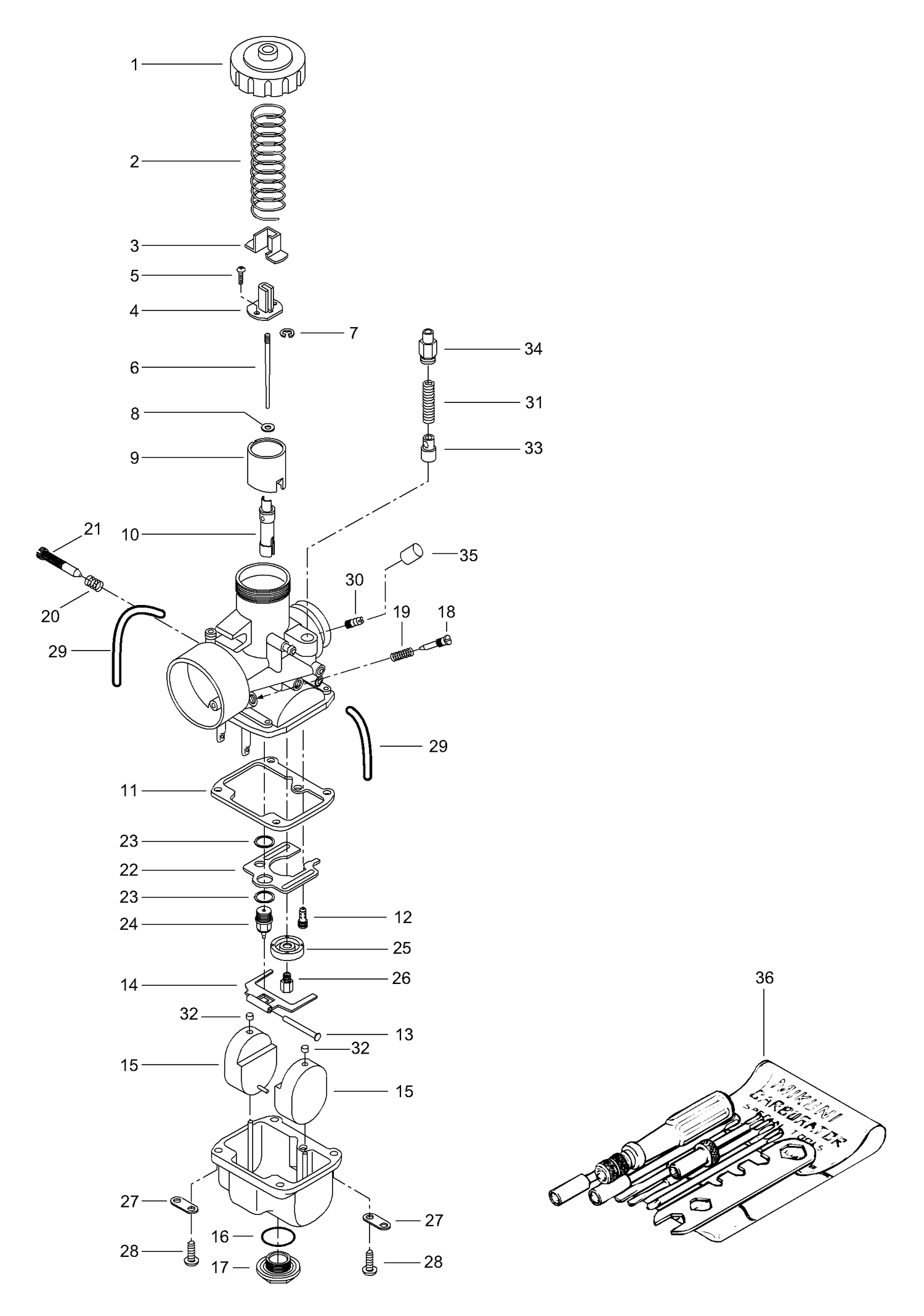 Assembly diagram