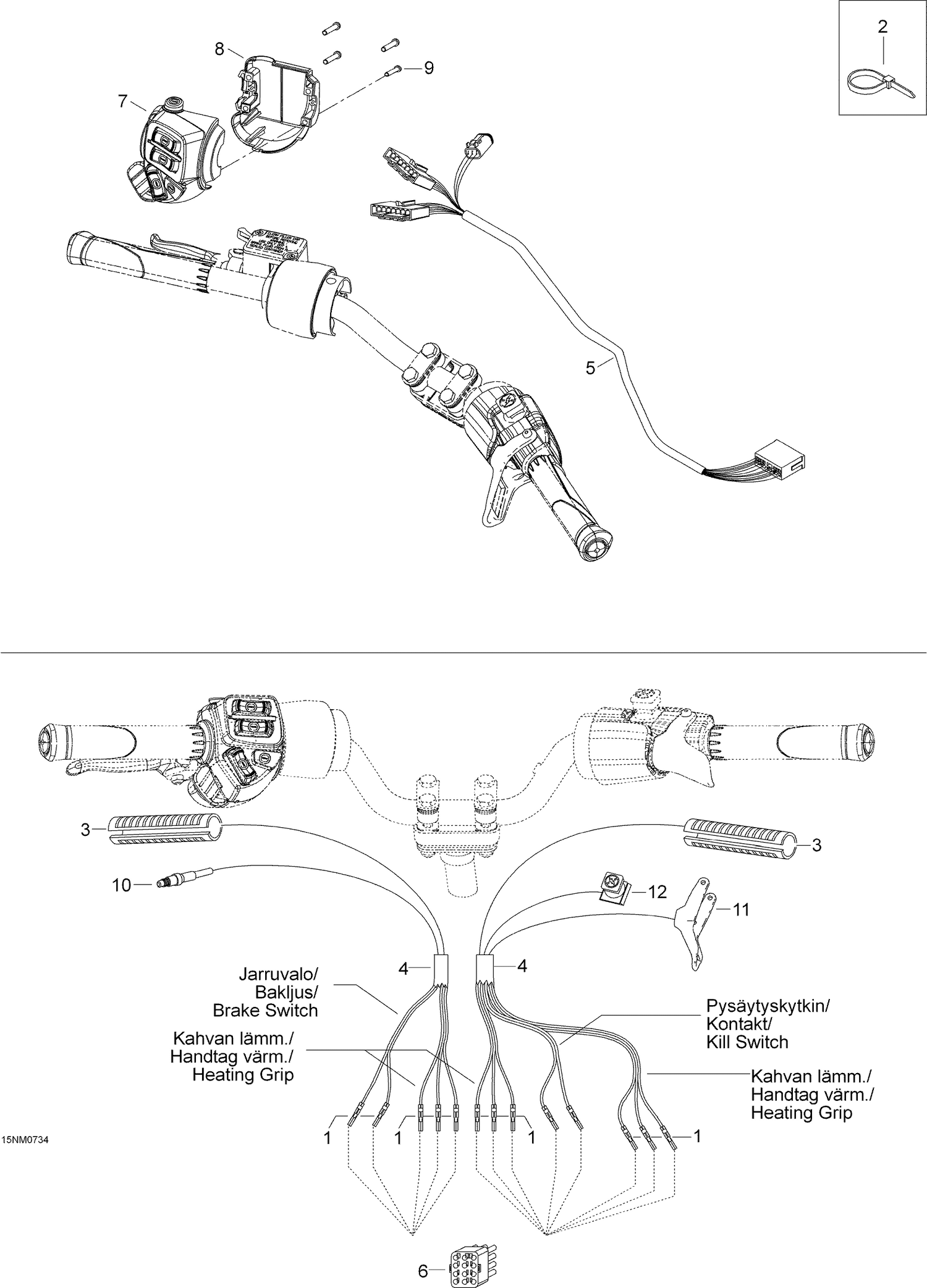 10- Steering harness