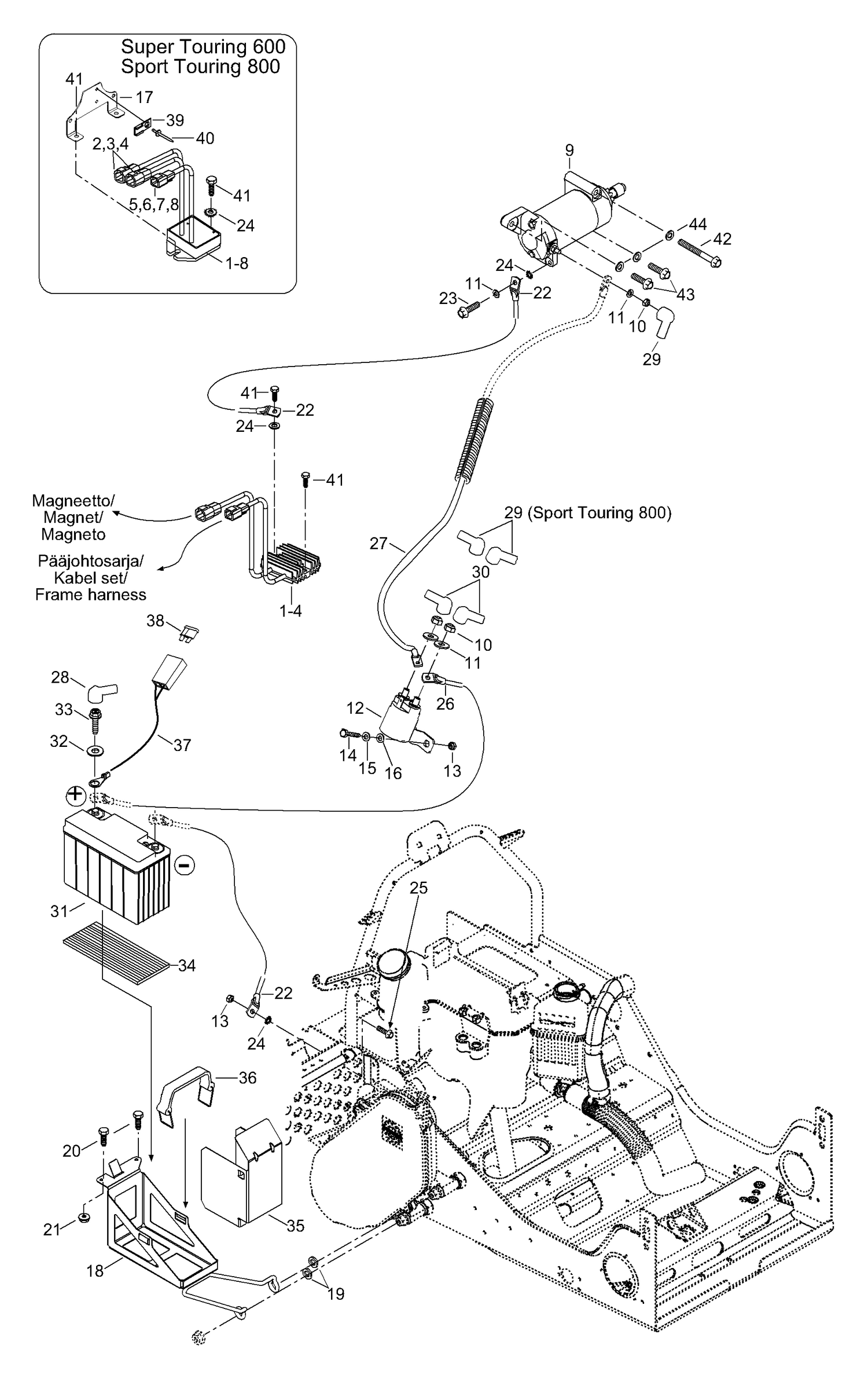 10- Electric Starter