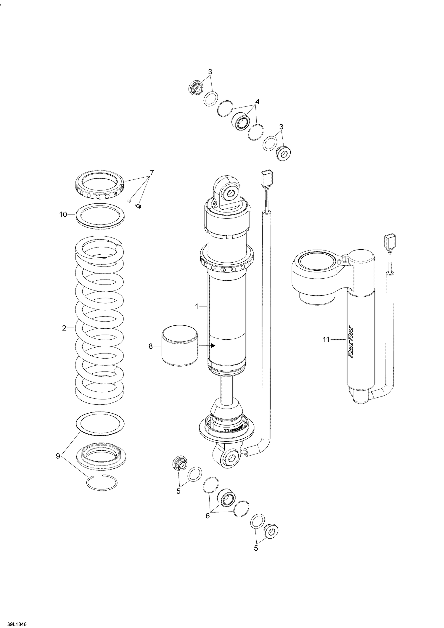 08- Rear Shocks Commander GT
