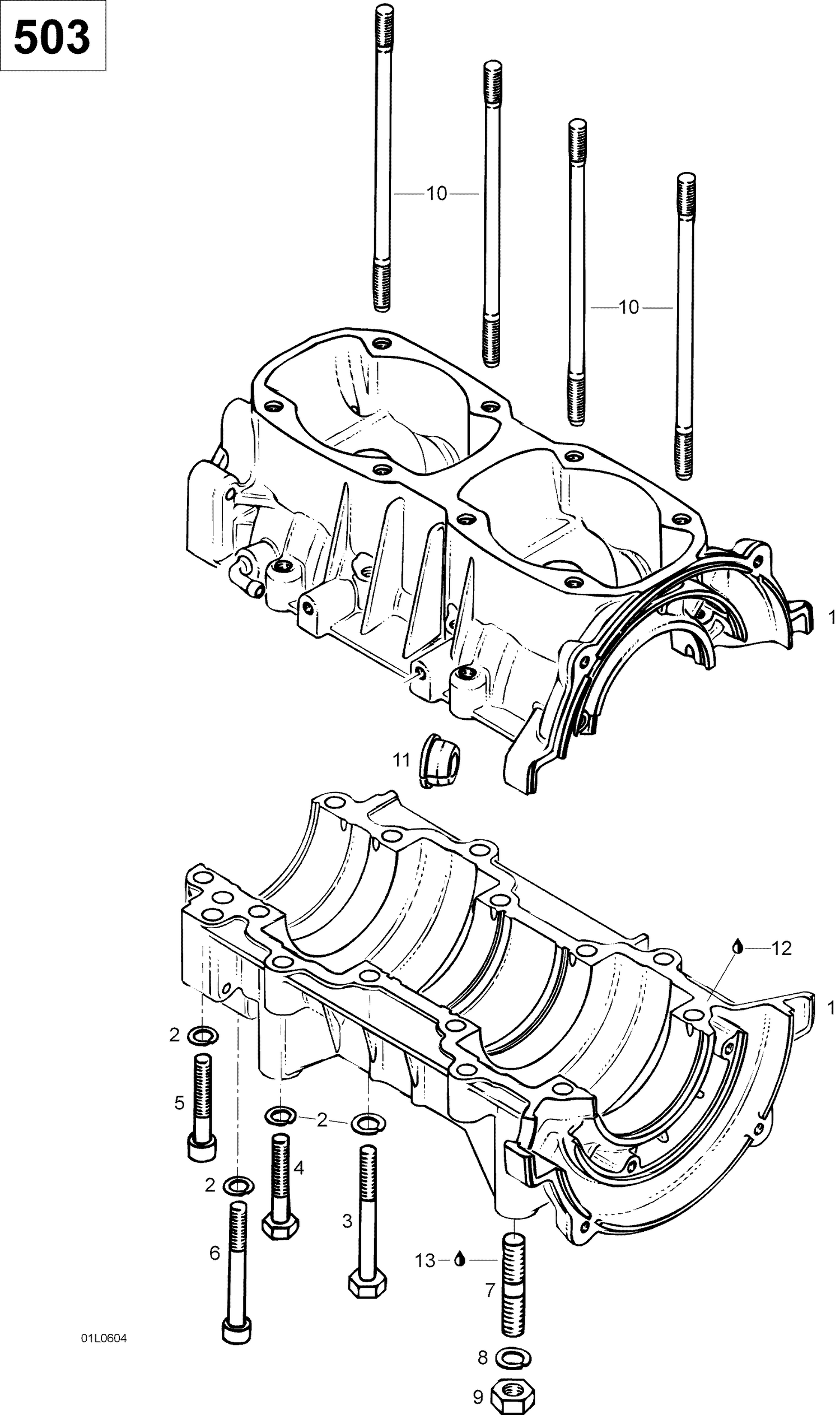 01- Crankcase