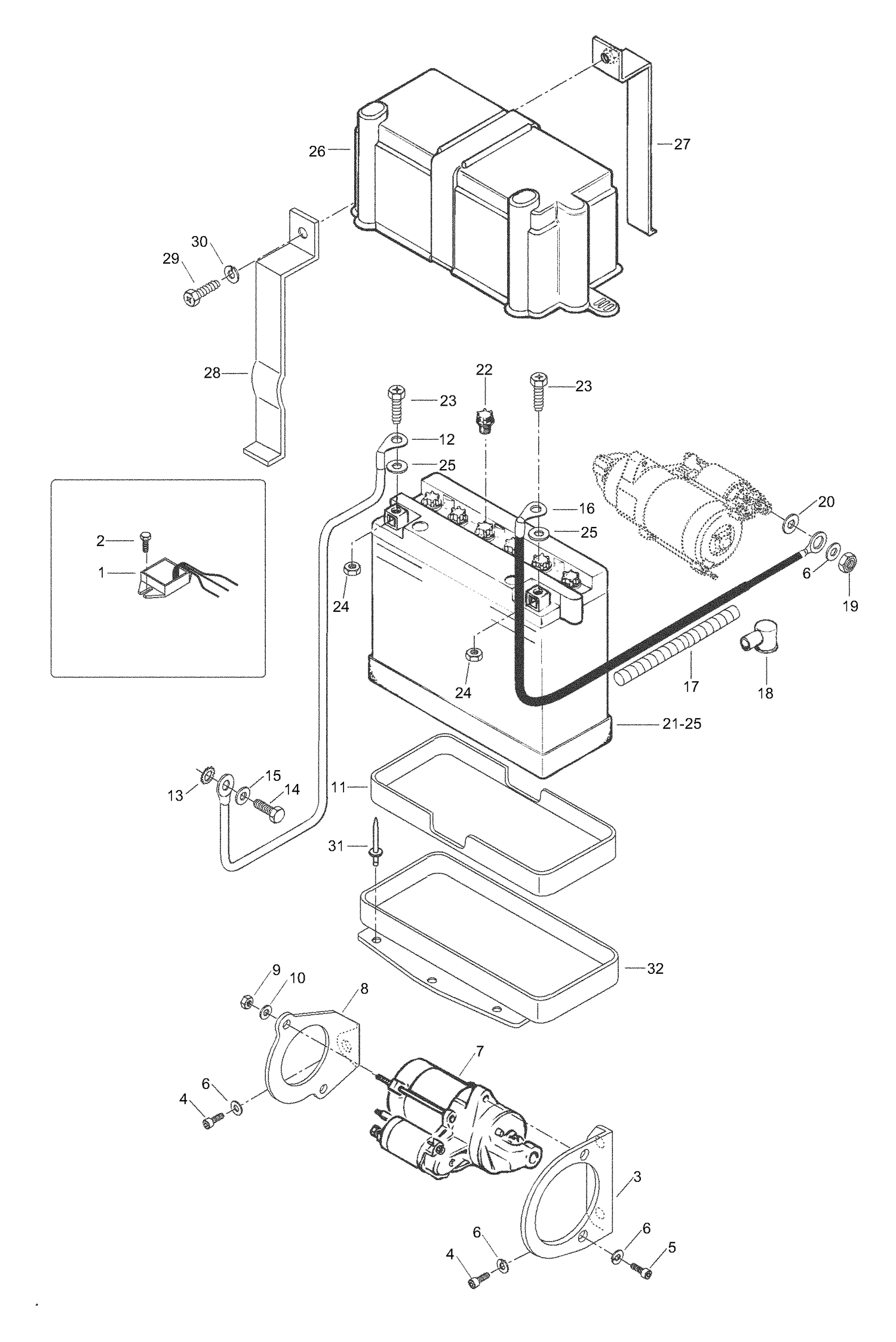 10- Electric Starter