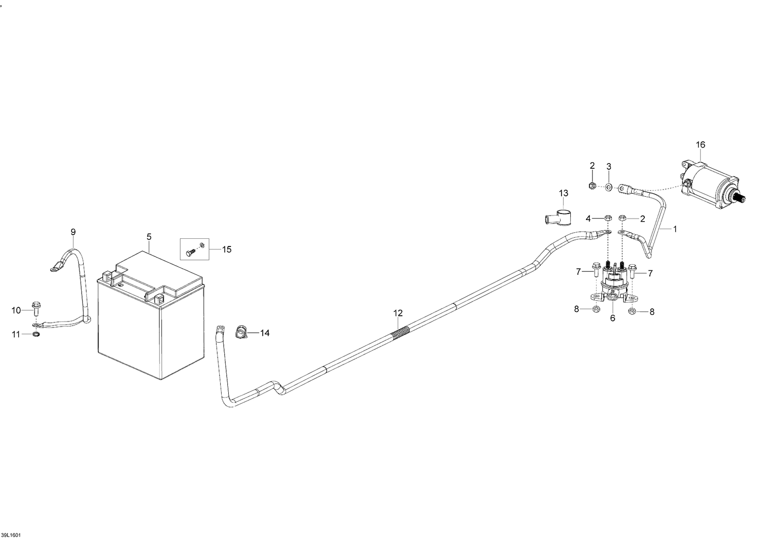 10- Battery And Electric Starter