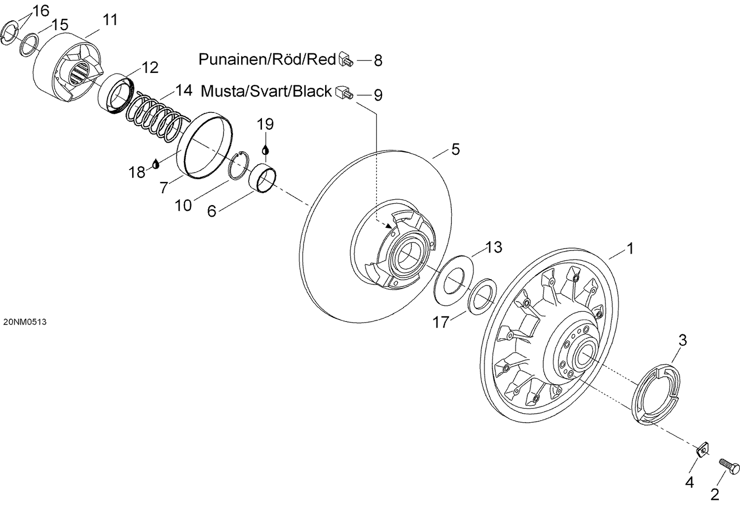 Assembly diagram