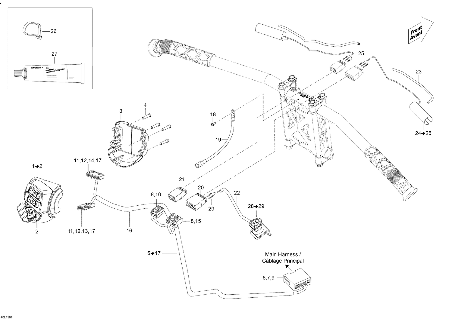 10- Steering Wiring Harness