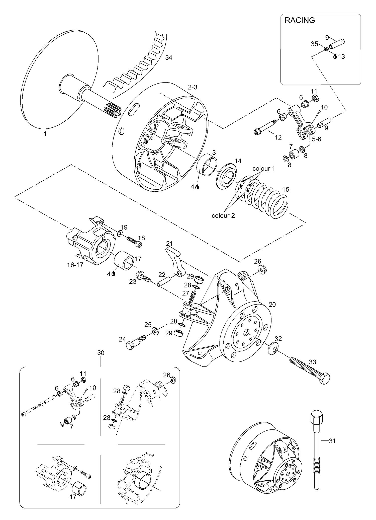 Assembly diagram