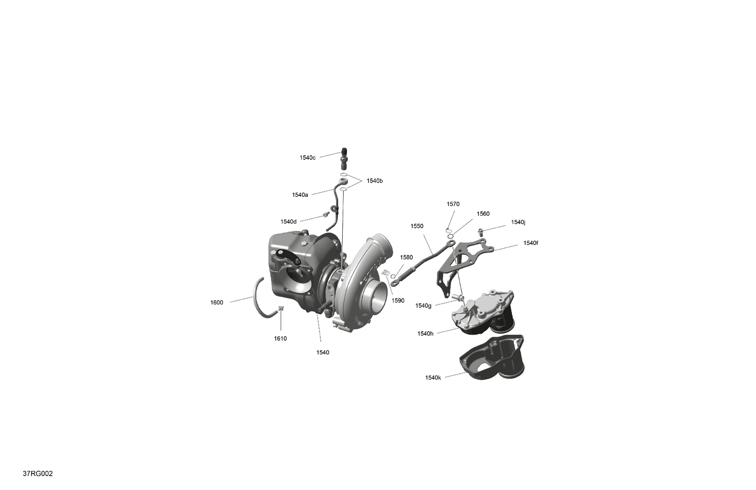 01- ROTAX - Turbo Charger Assy.