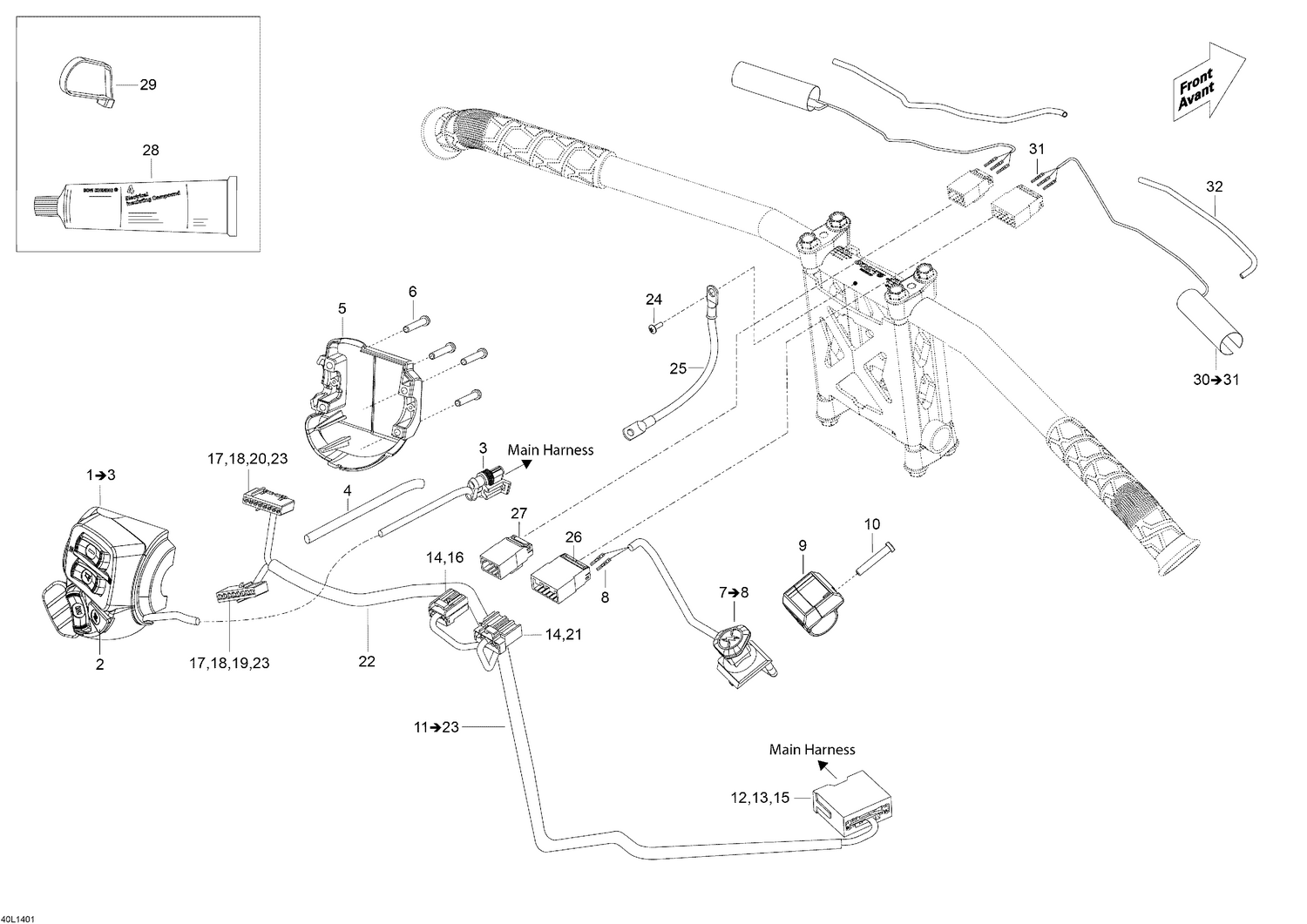 10- Steering Wiring Harness