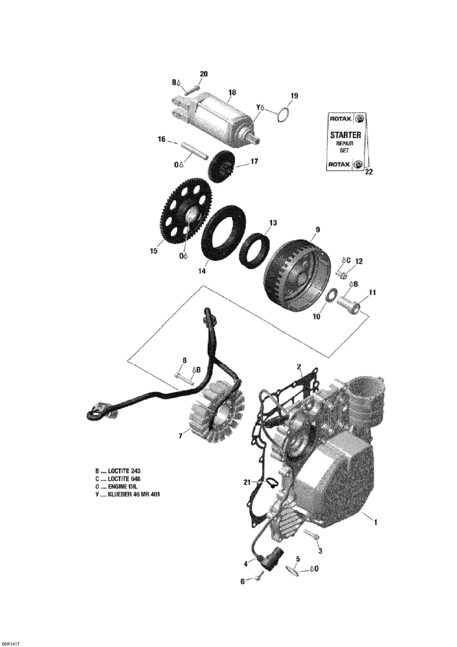 03- Magneto And Electric Starter
