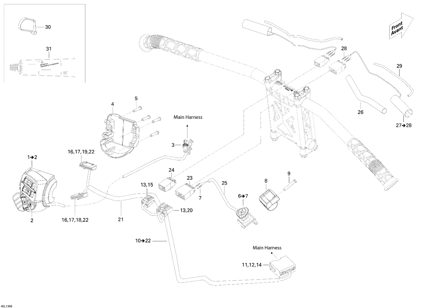 10- Steering Wiring Harness