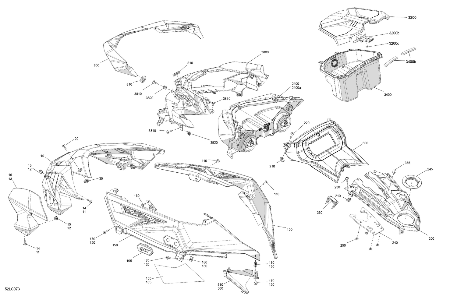 07- Body - Hood Section and WindShield