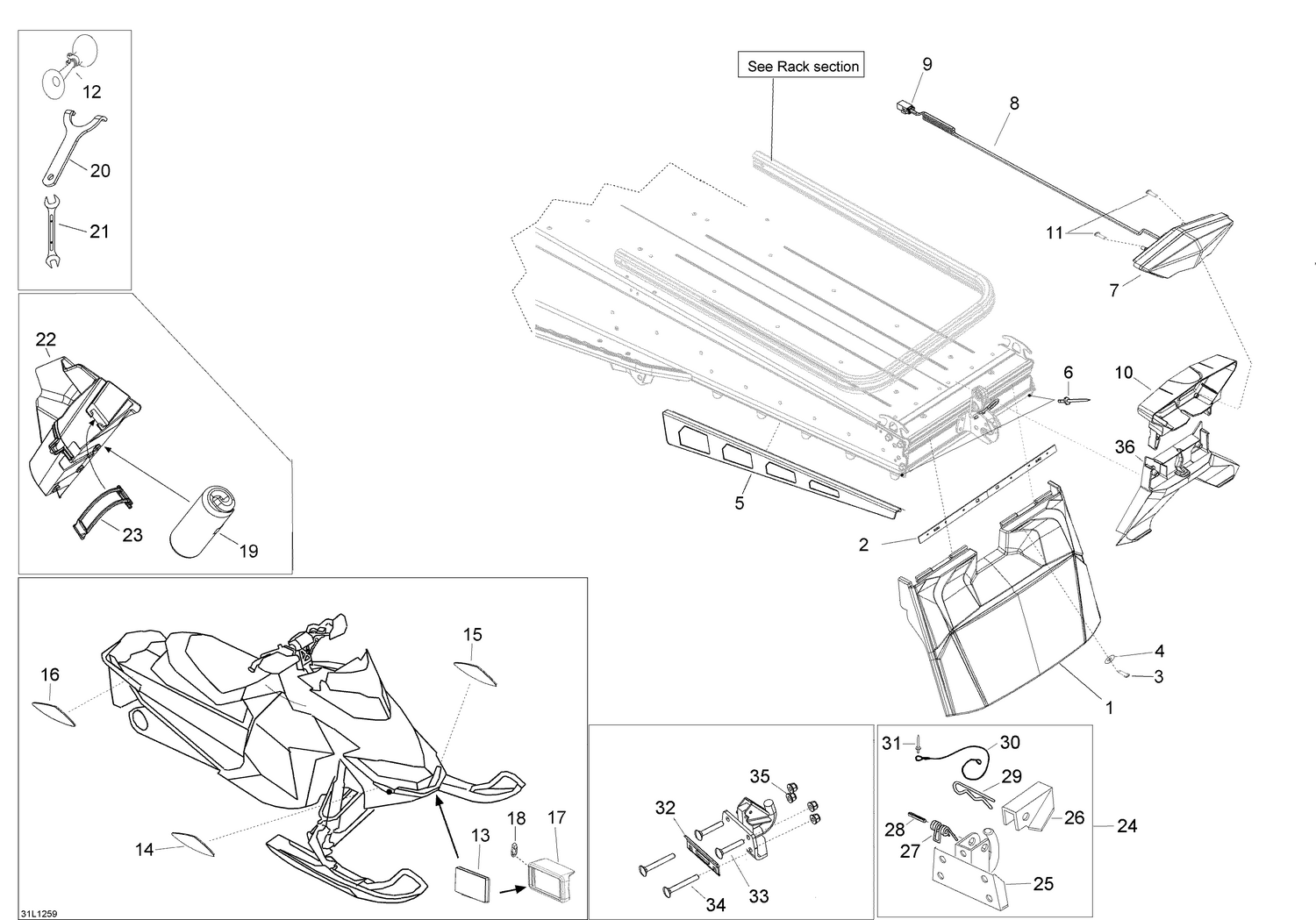 Assembly diagram