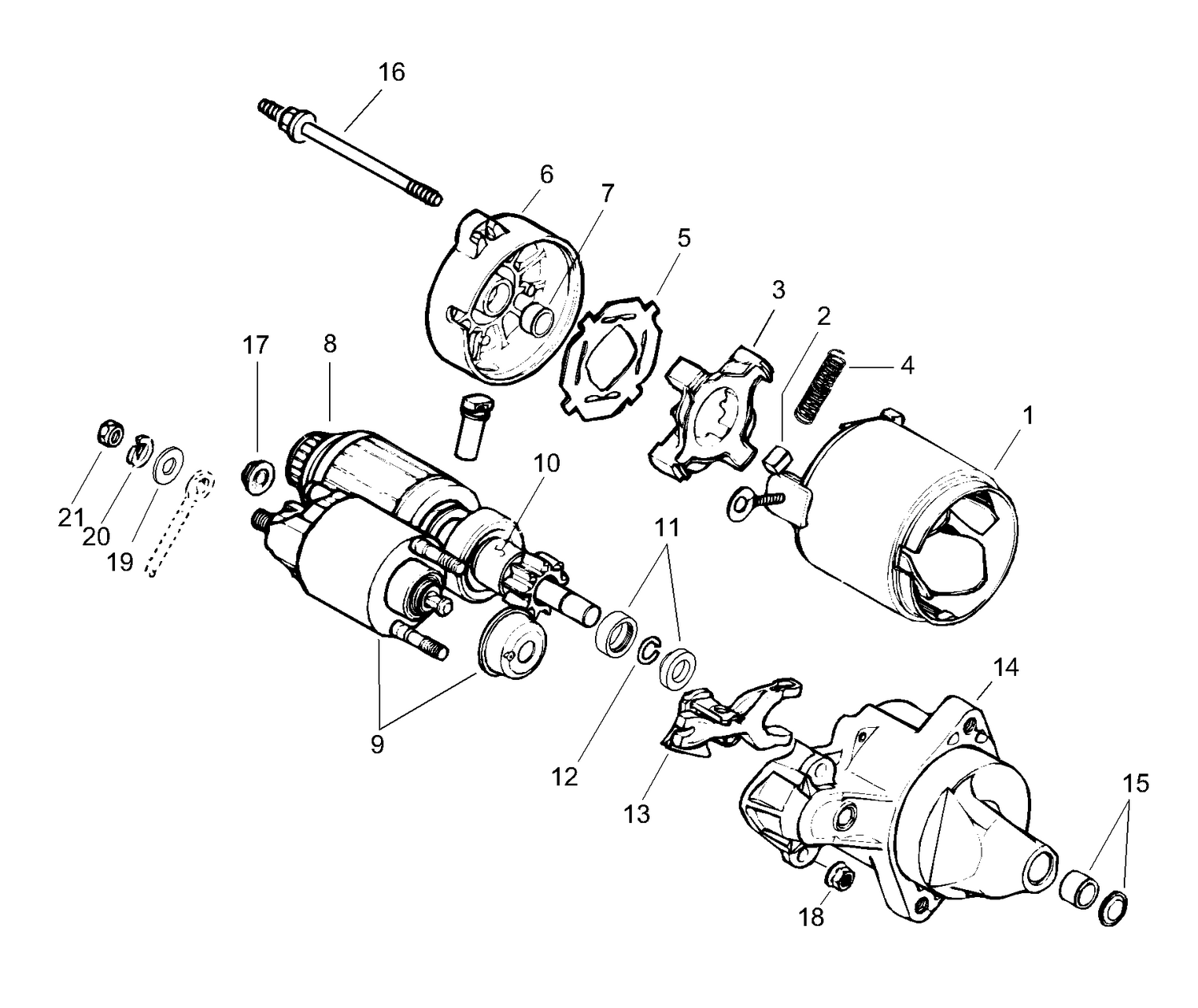 10- Electric Starter