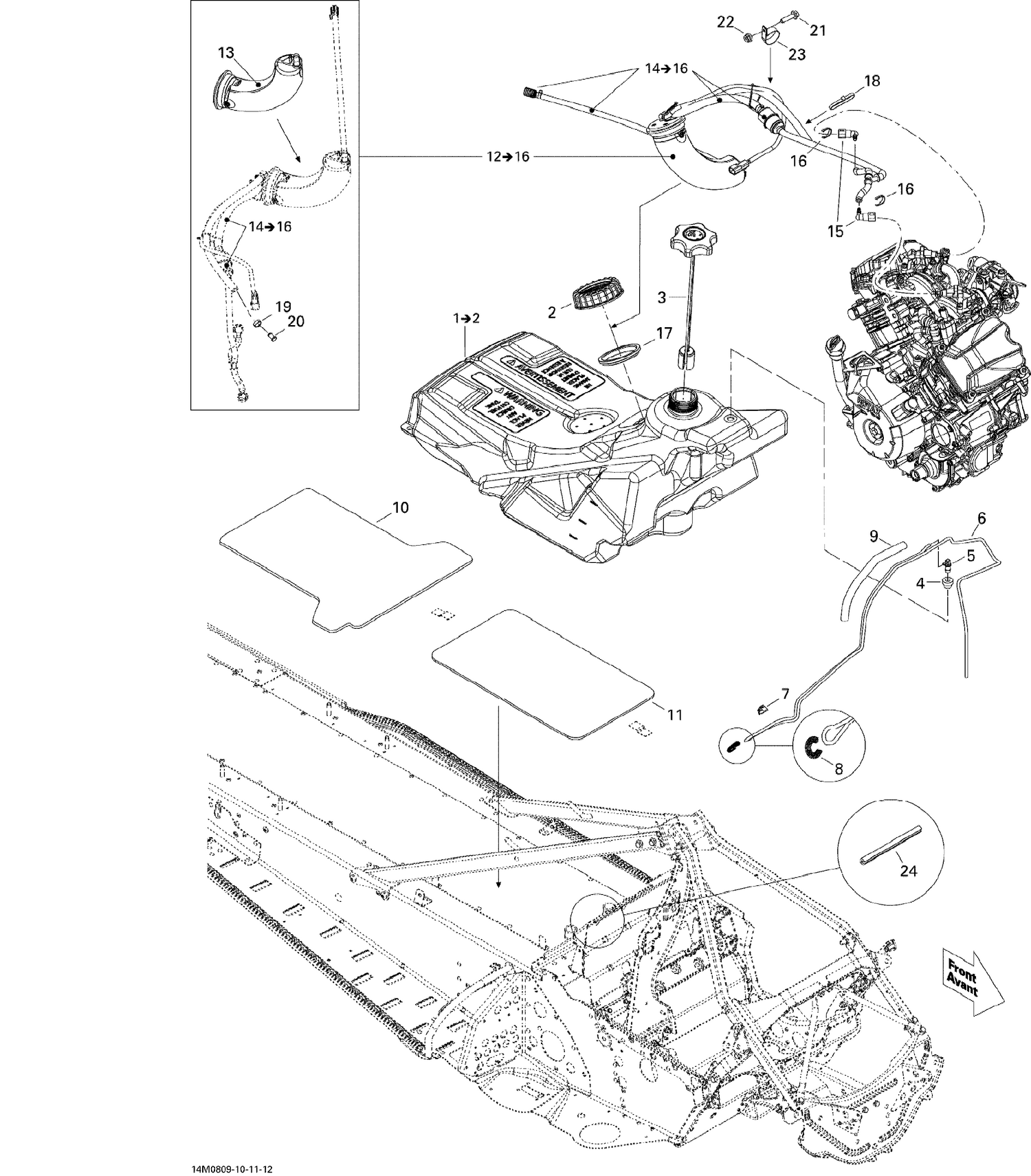 Assembly diagram