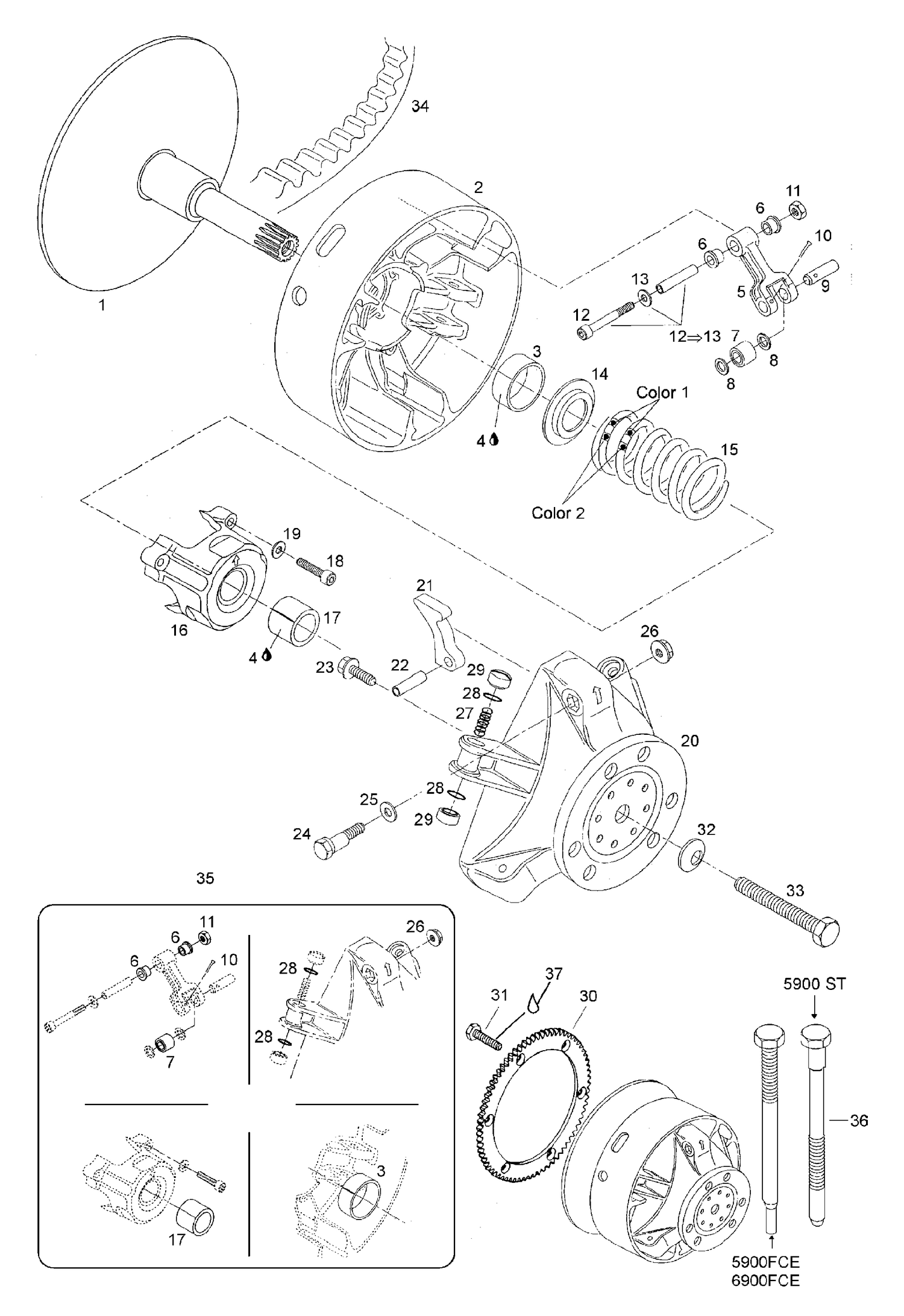 Assembly diagram