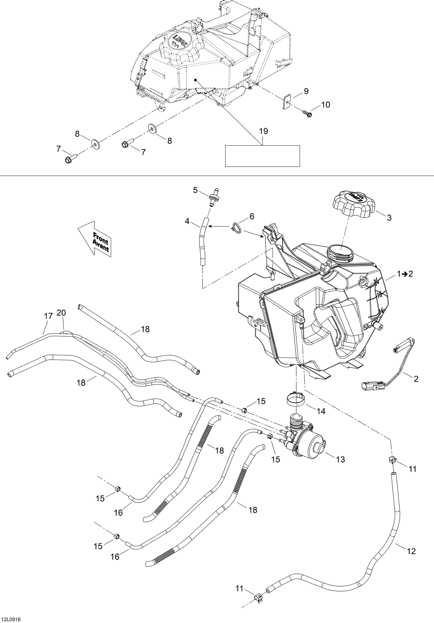Assembly diagram