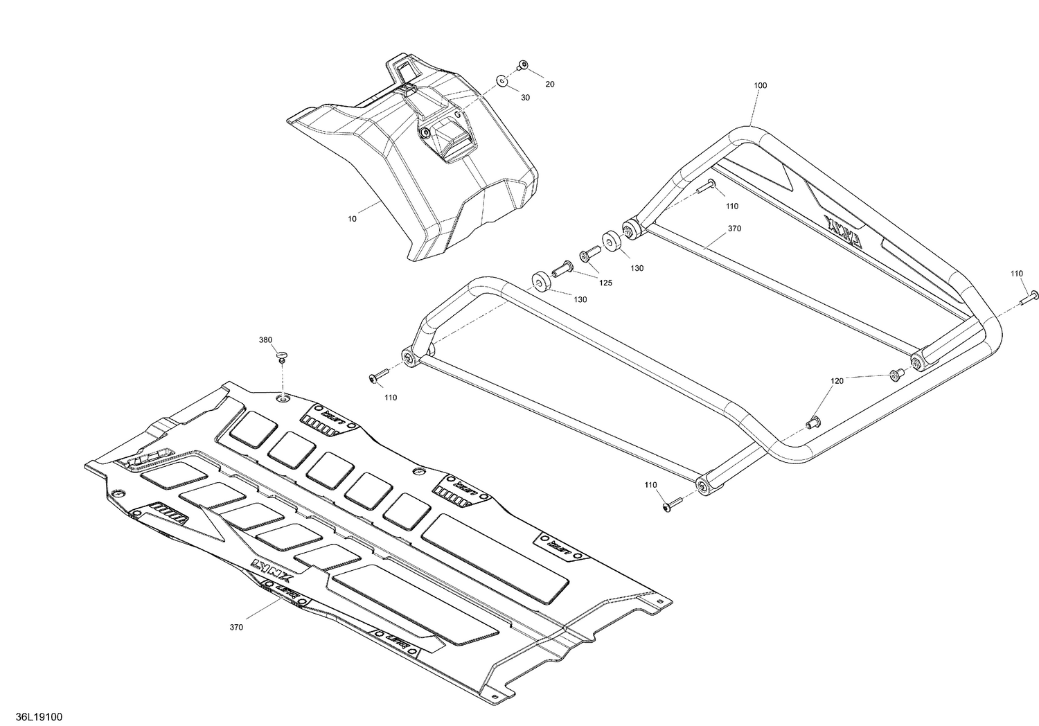 09- Luggage Rack -  900 ACE