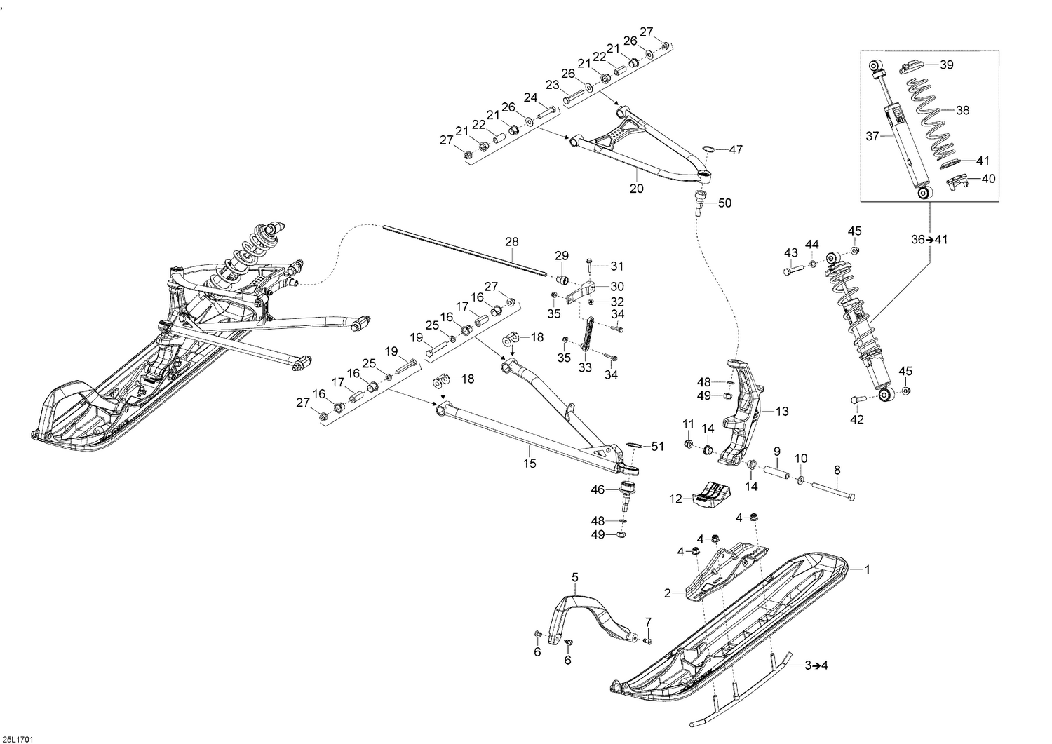 07- Front Suspension And Ski