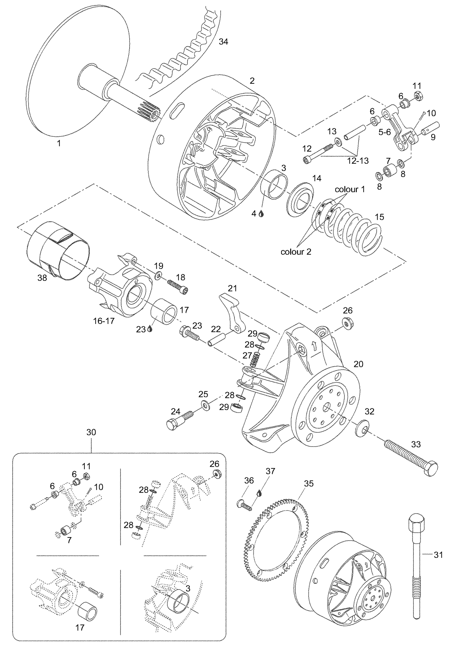 Assembly diagram