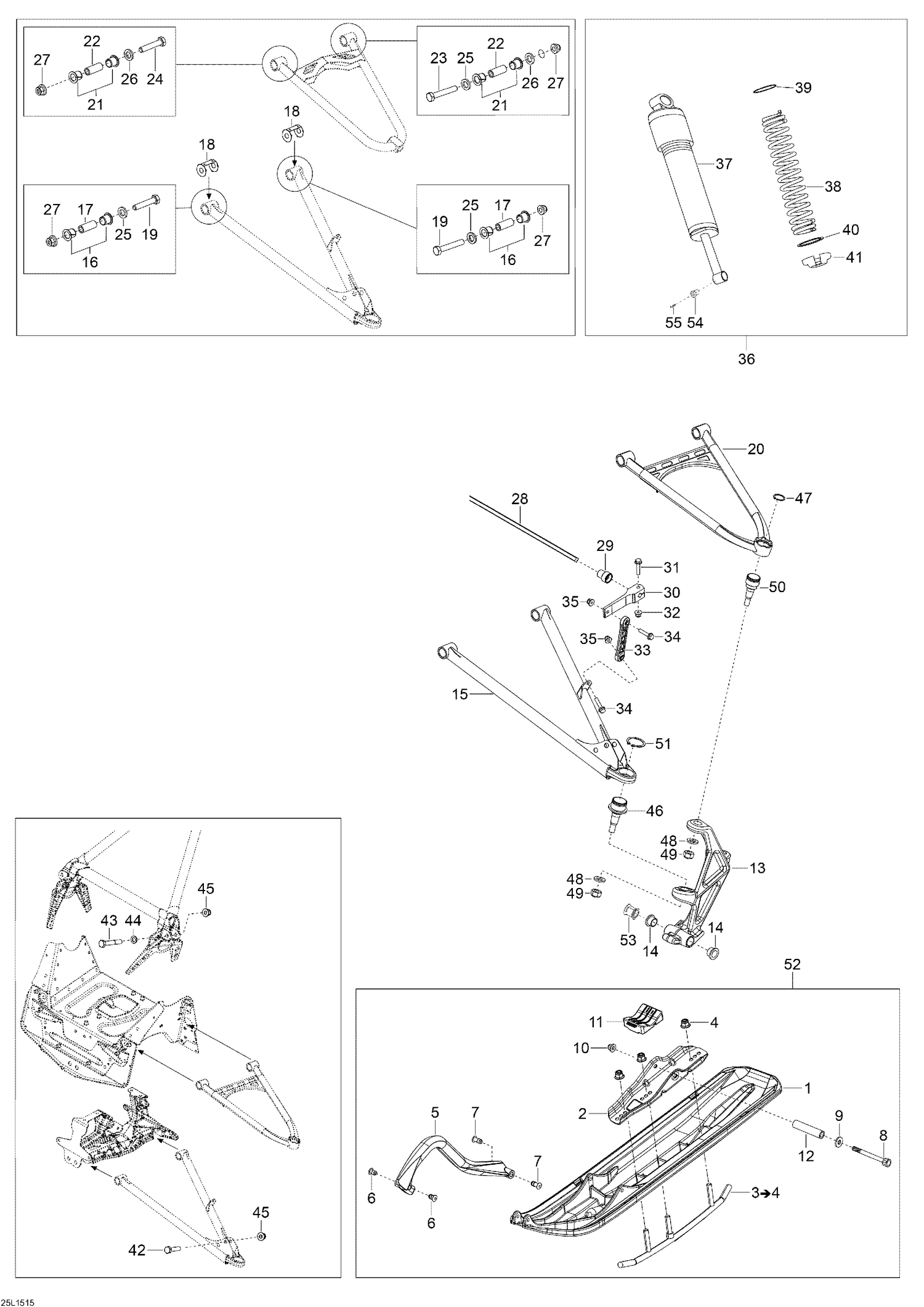 07- Front Suspension And Ski