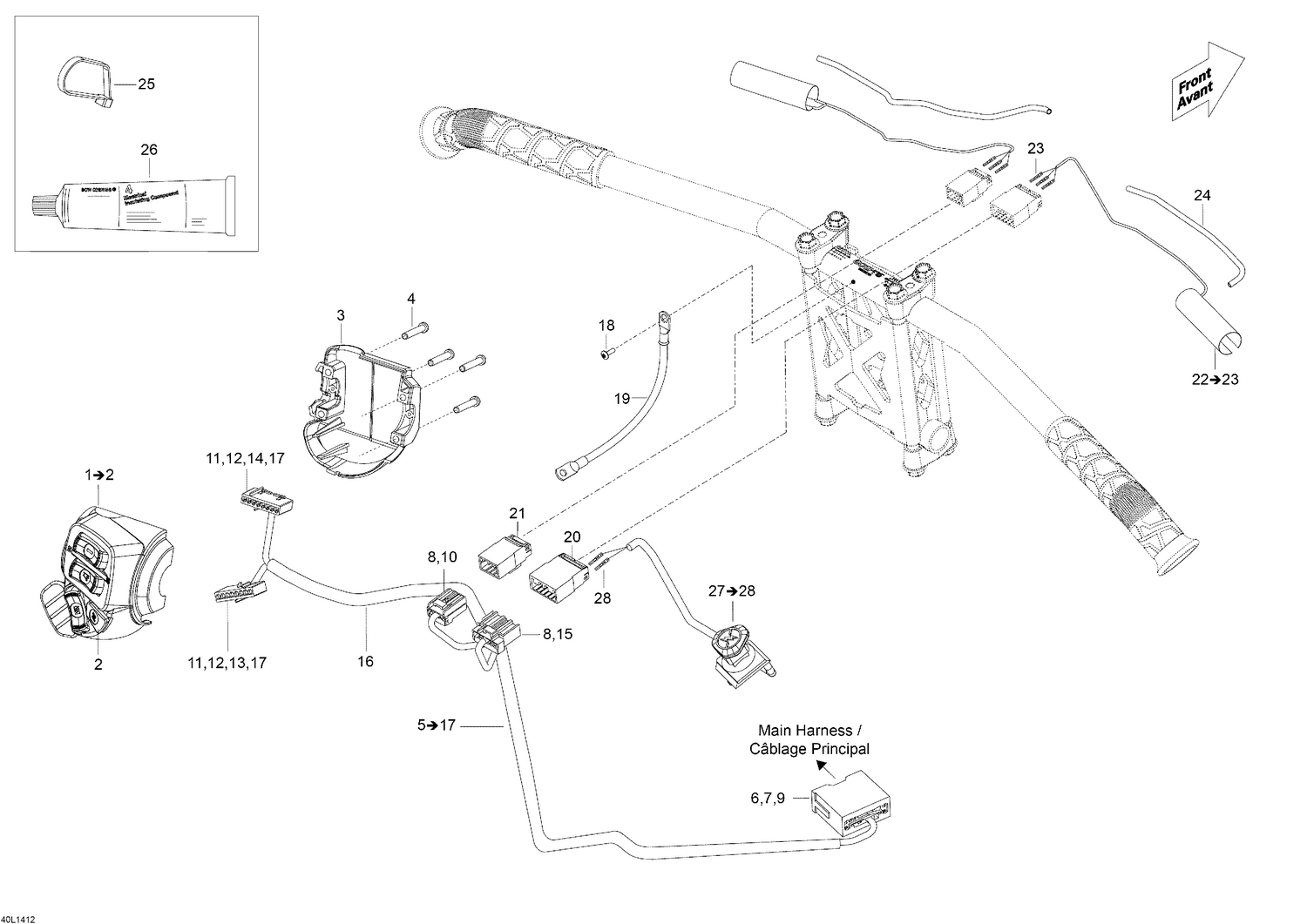 10- Steering Wiring Harness