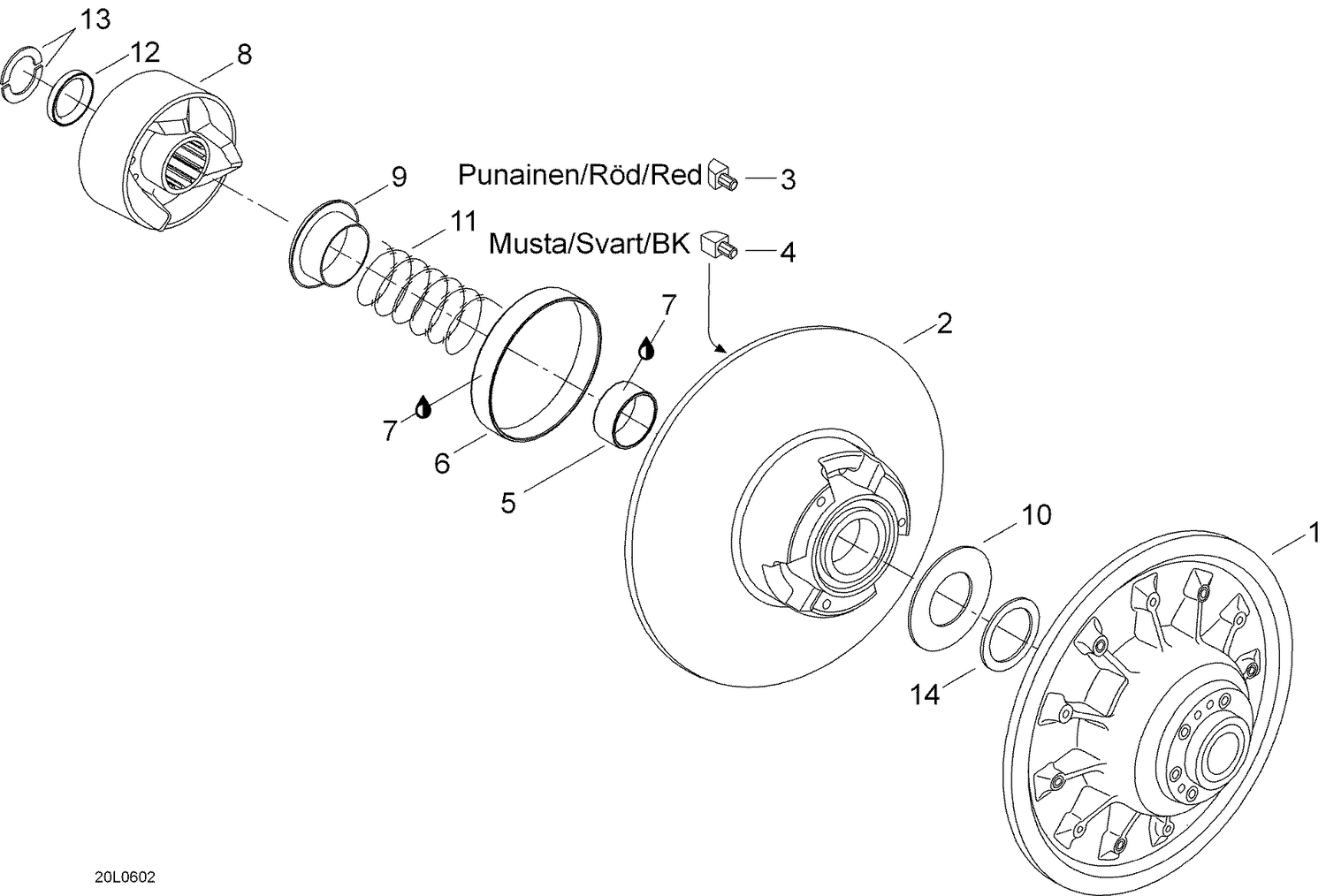 05- Driven pulley