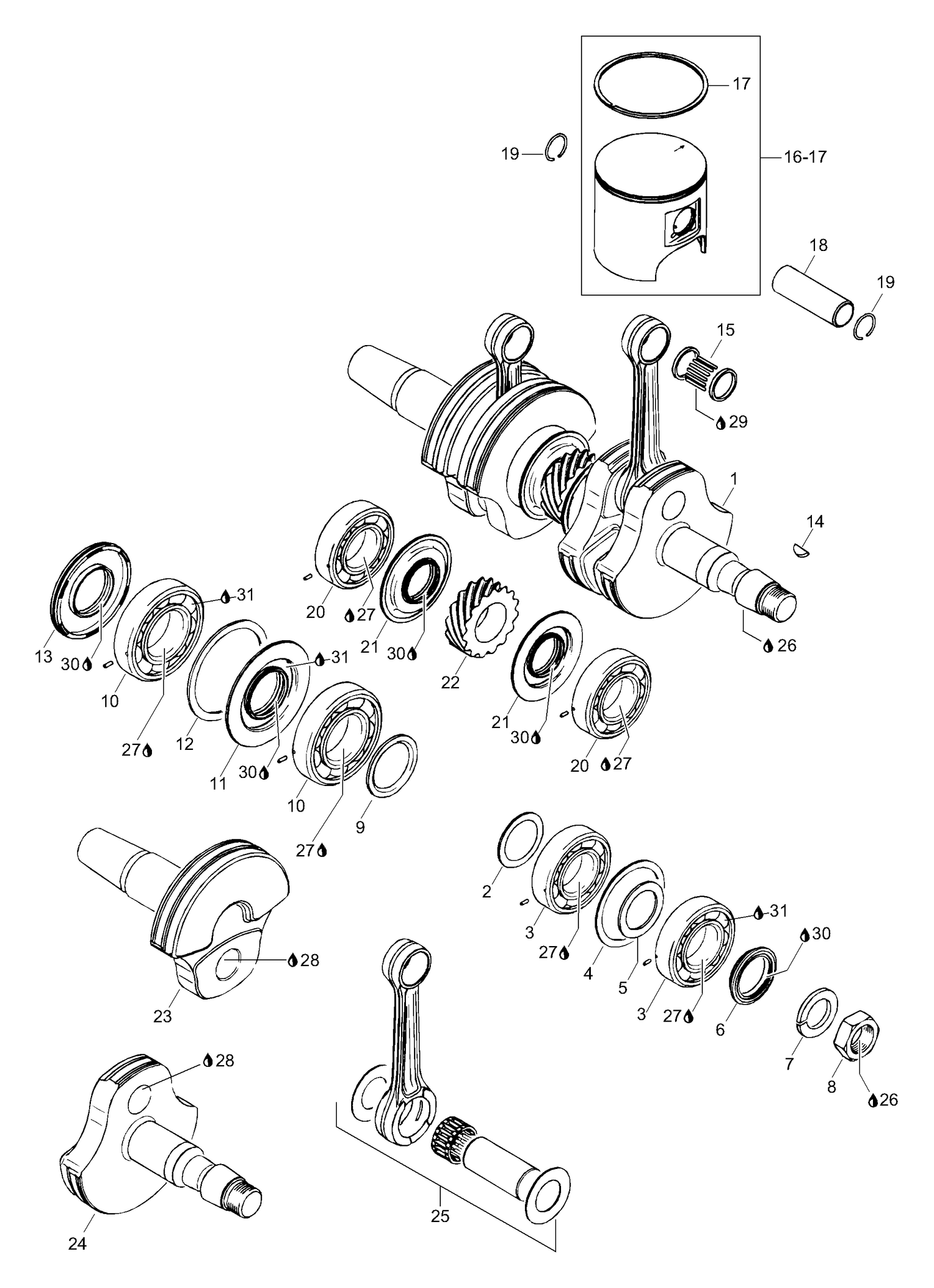 01- Crankshaft Assy
