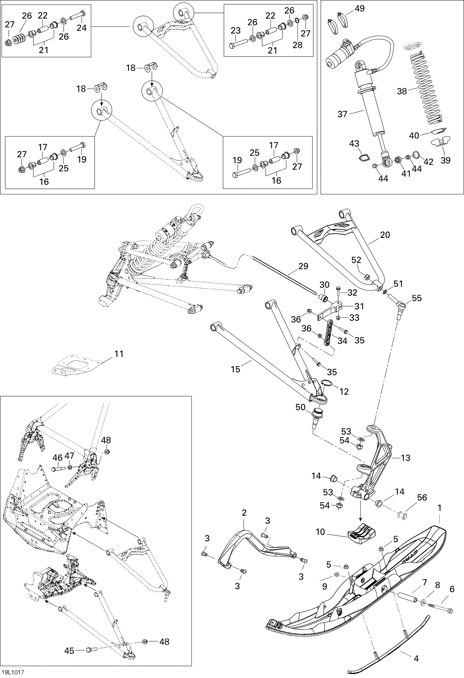 07- Front Suspension And Ski