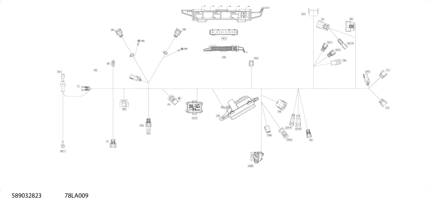 08- Electric - Main Harness - 515178936