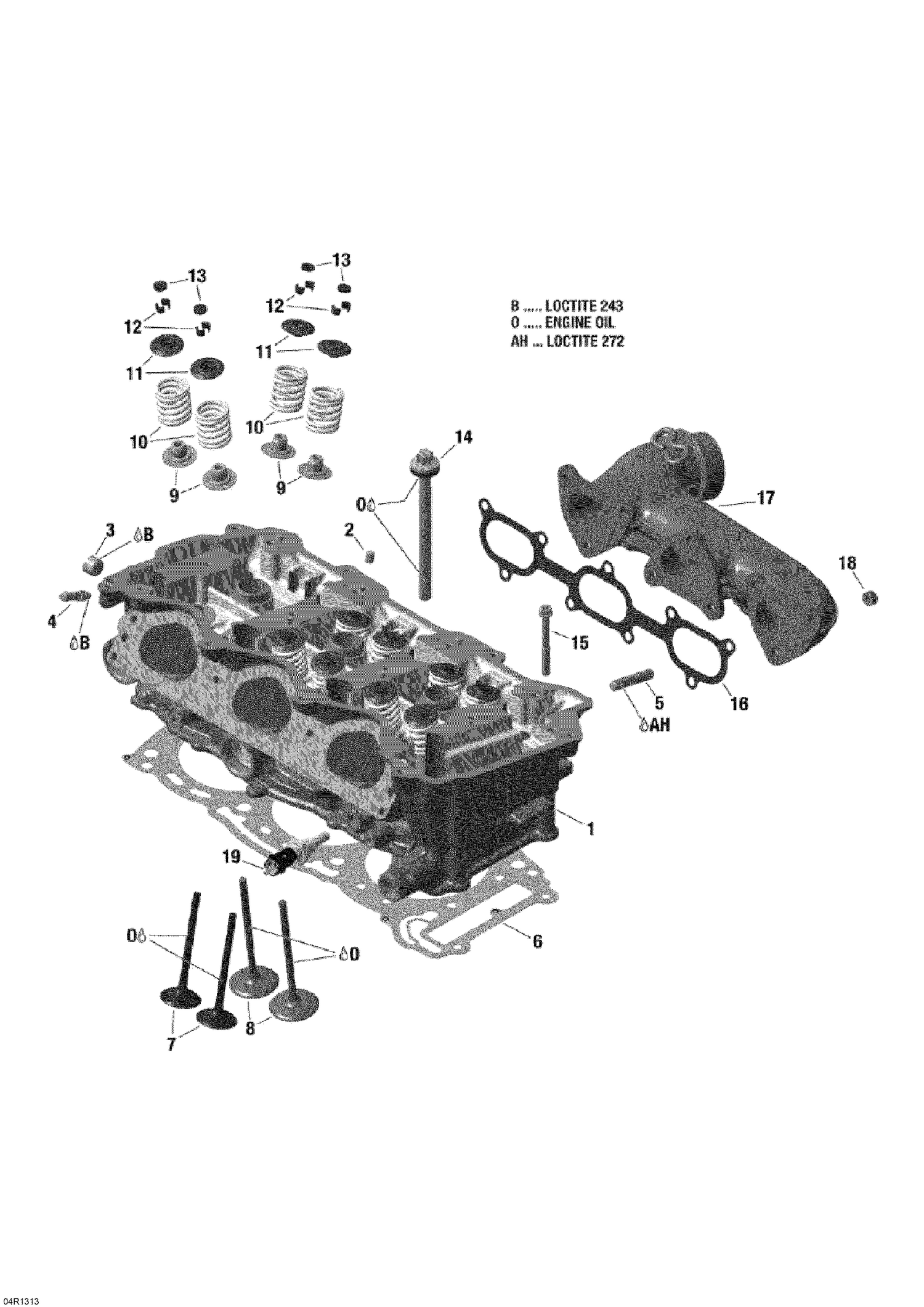 01- Cylinder Head And Exhaust Manifold
