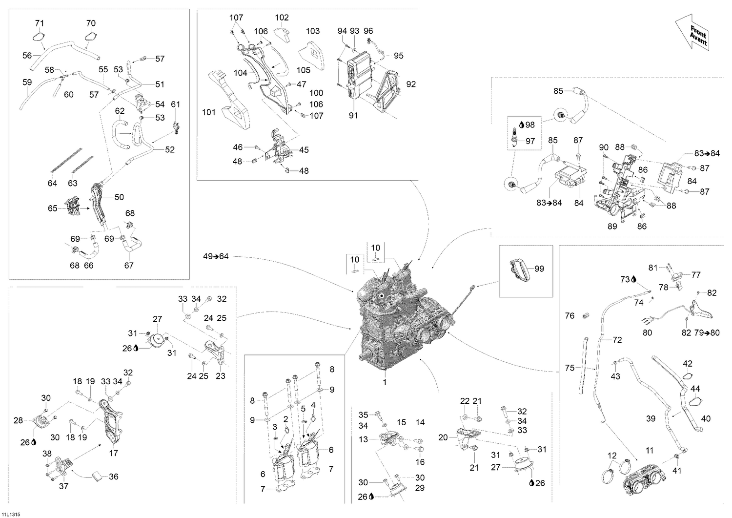 Assembly diagram