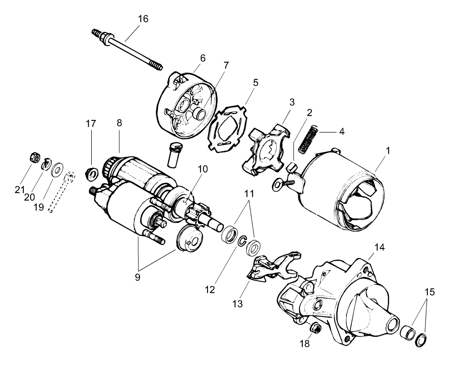 10- Electric Starter