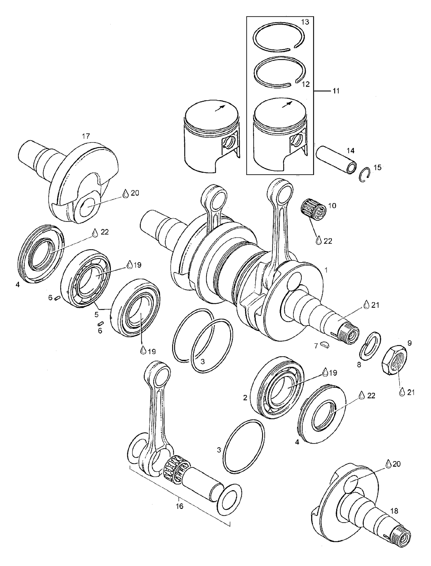 01- Crankshaft Assy