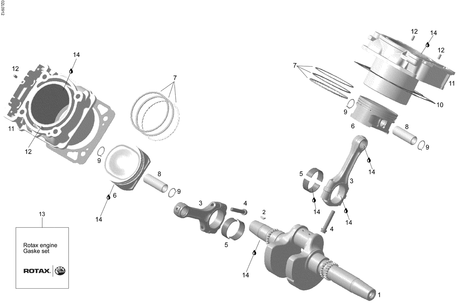 01- Cylinder And Crankshaft