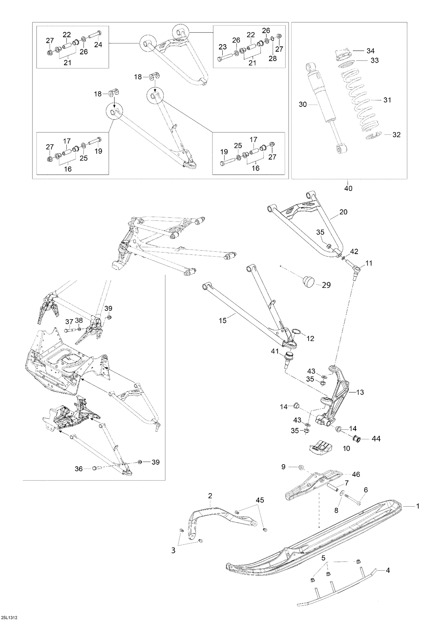 07- Front Suspension And Ski