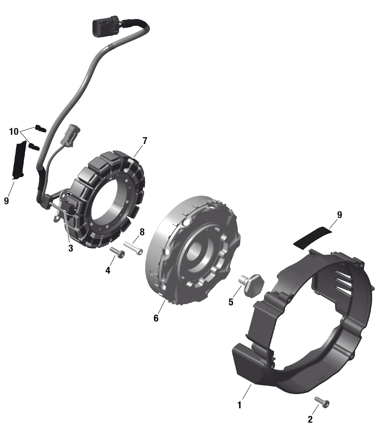 01- ROTAX - Magneto and Electric Starter