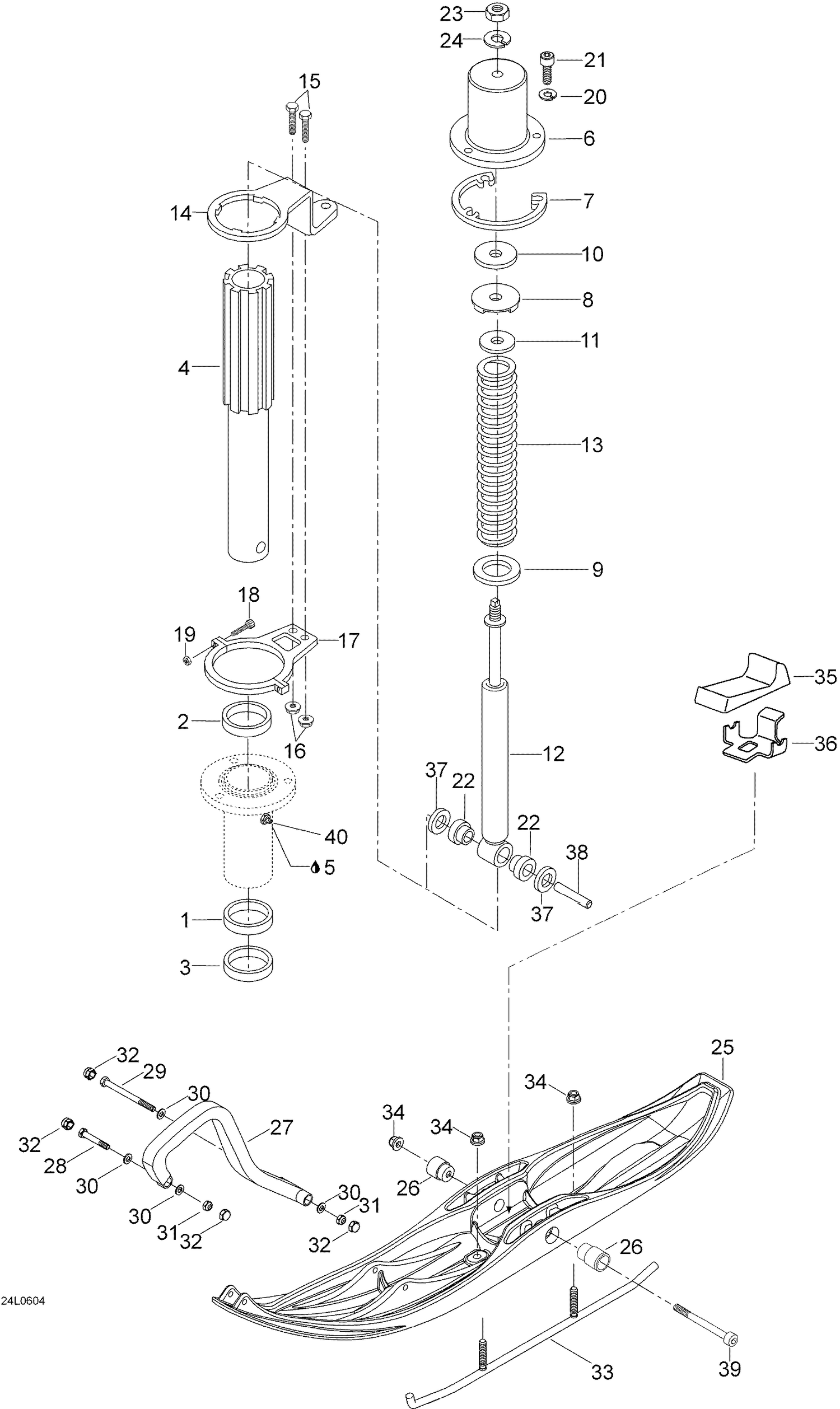 07- Front Suspension And Ski