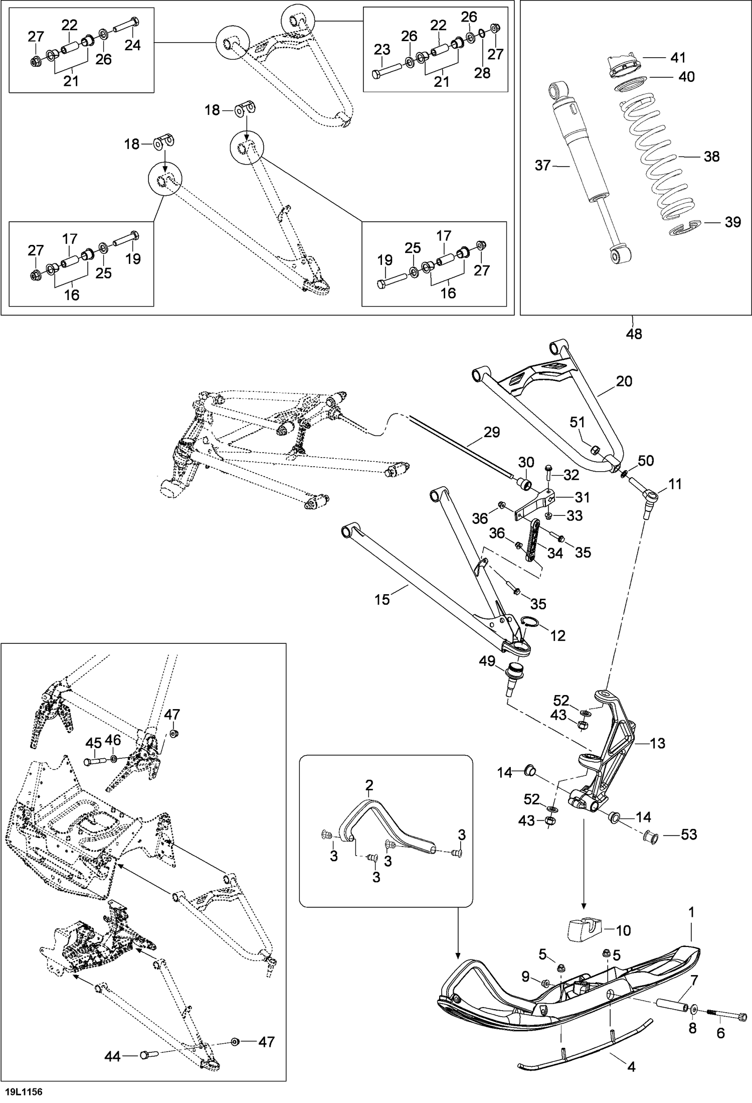 07- Front Suspension And Ski