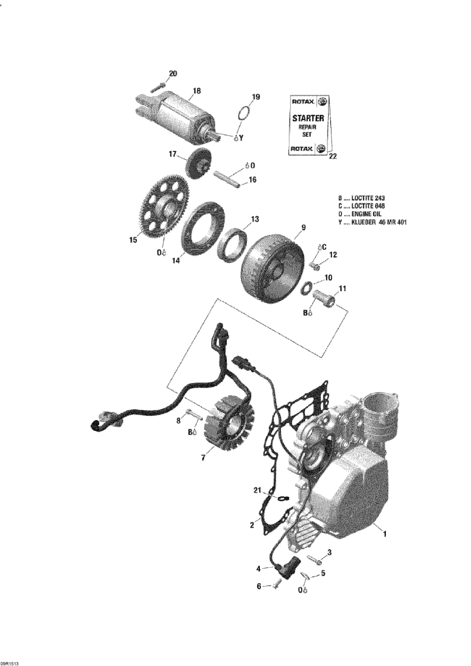 03- Magneto And Electric Starter