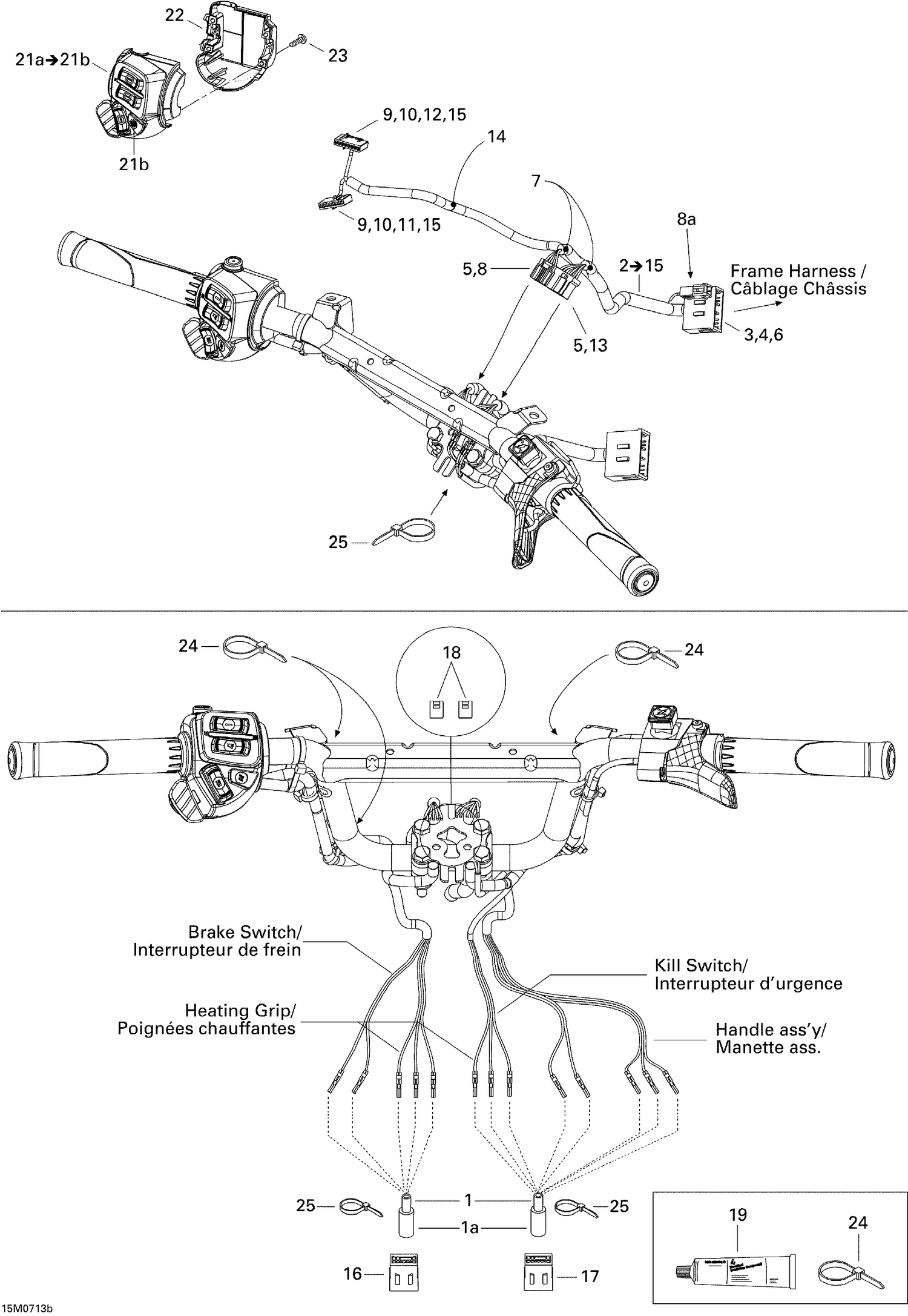 10- Steering Wiring Harness 550F