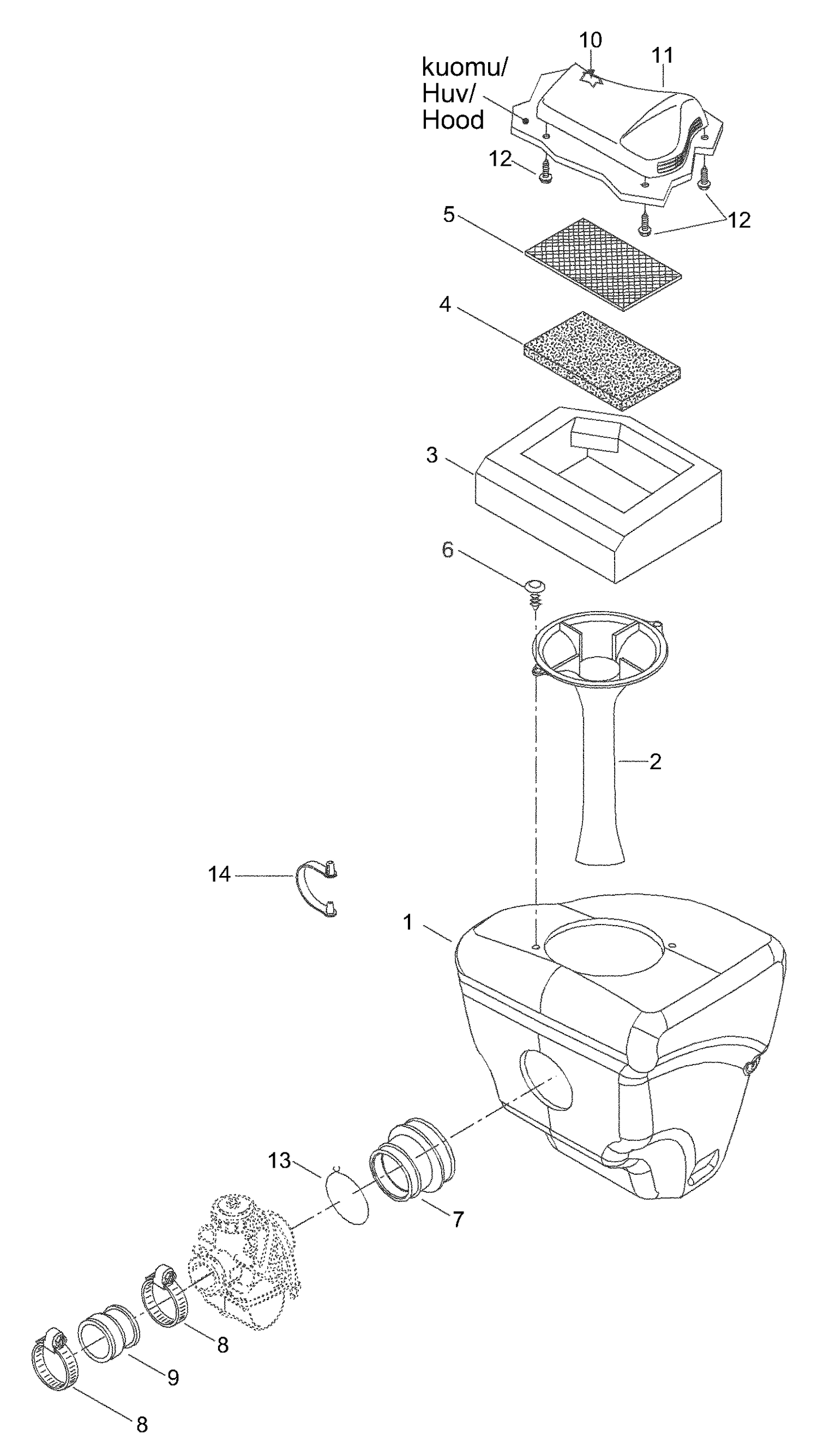 Assembly diagram