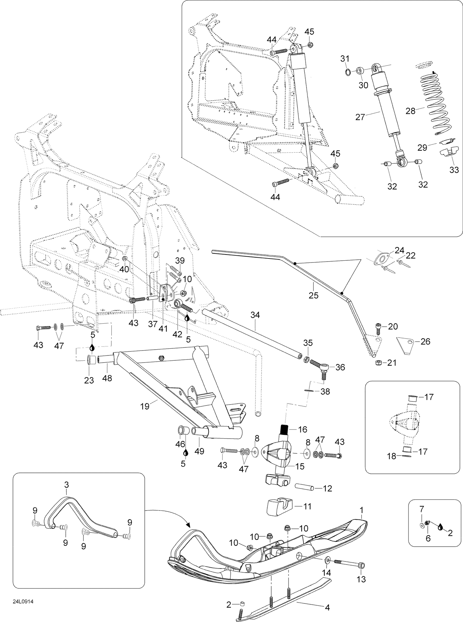 07- Front Suspension And Ski