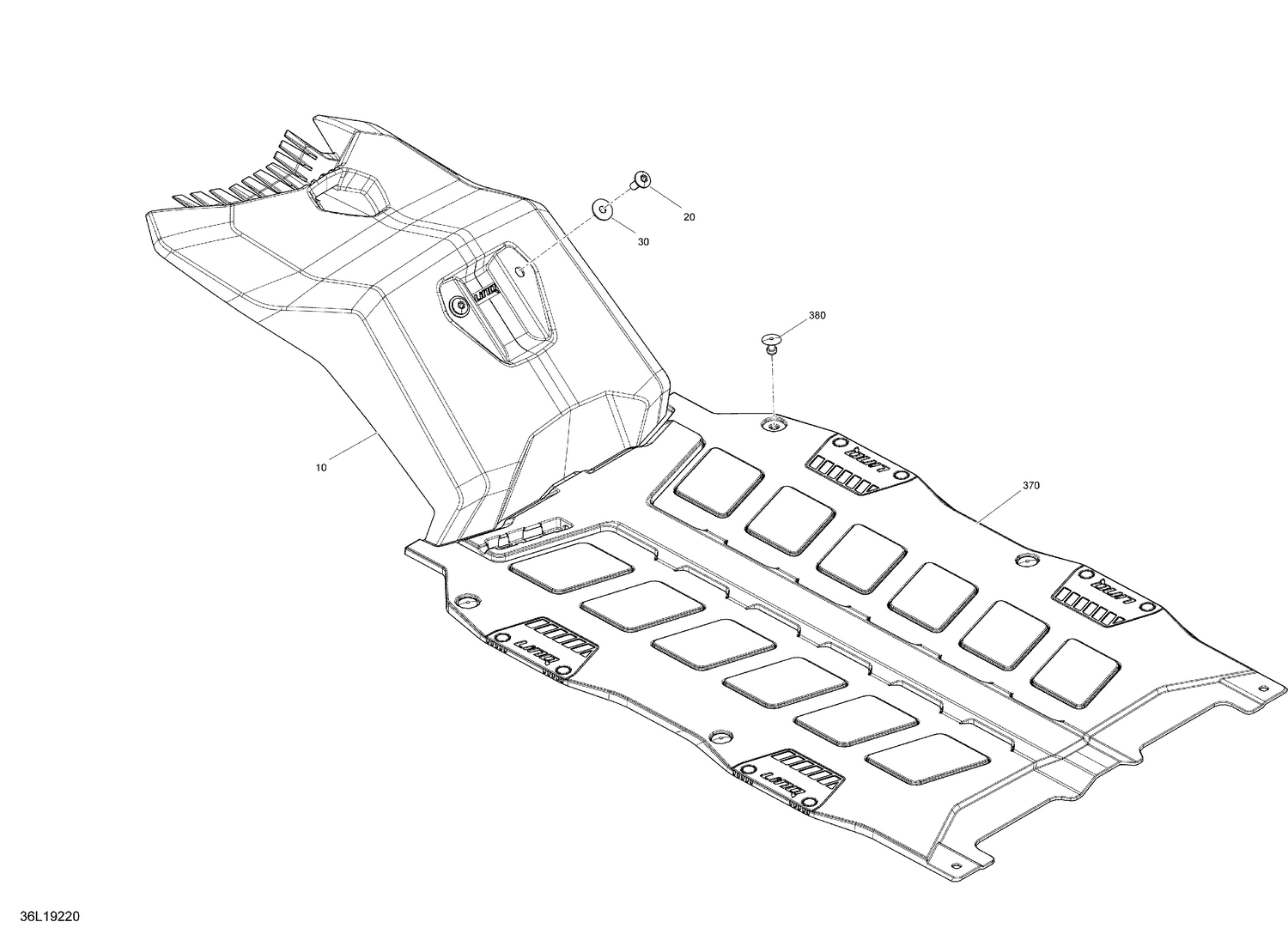 09- Luggage Rack -  900 ACE