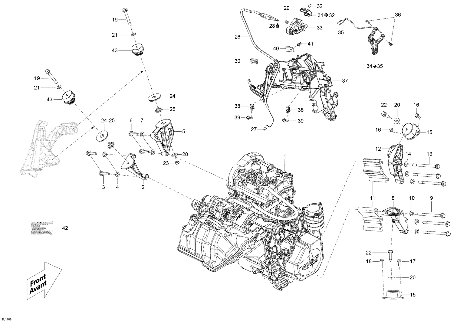 01- Engine And Engine Support