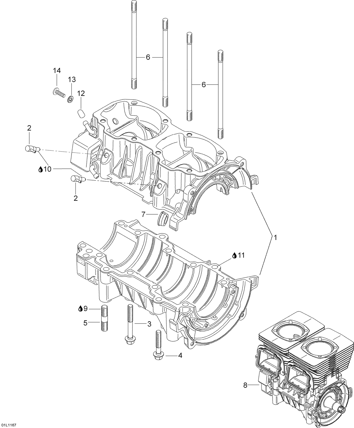 01- Crankcase