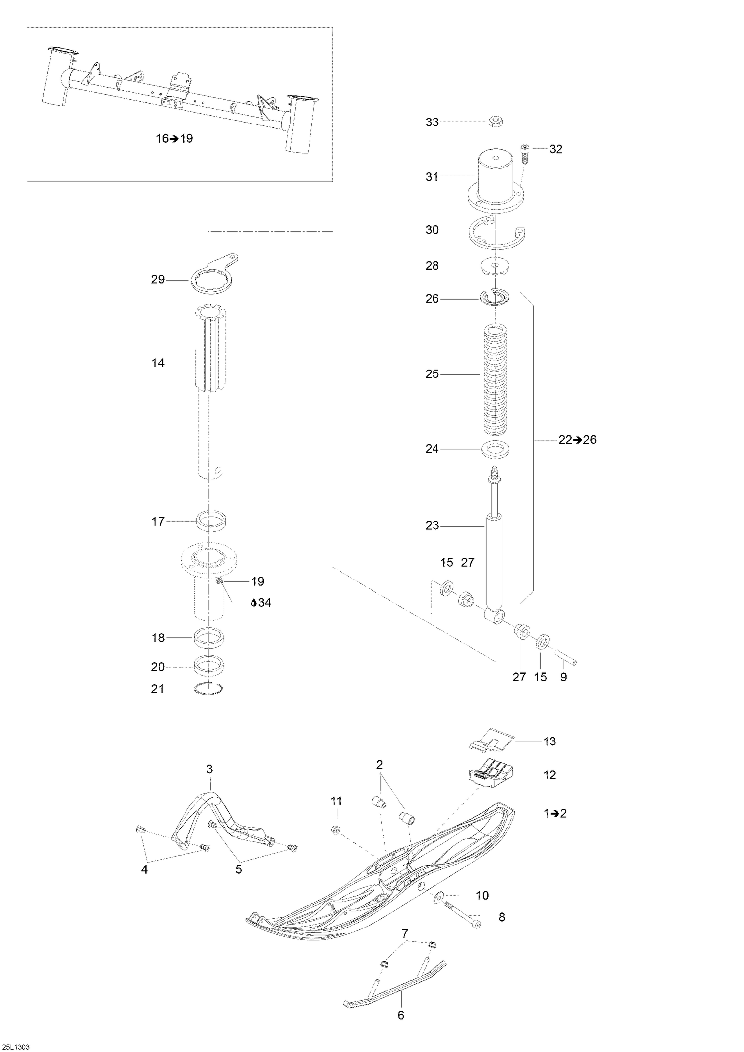 07- Front Suspension And Ski
