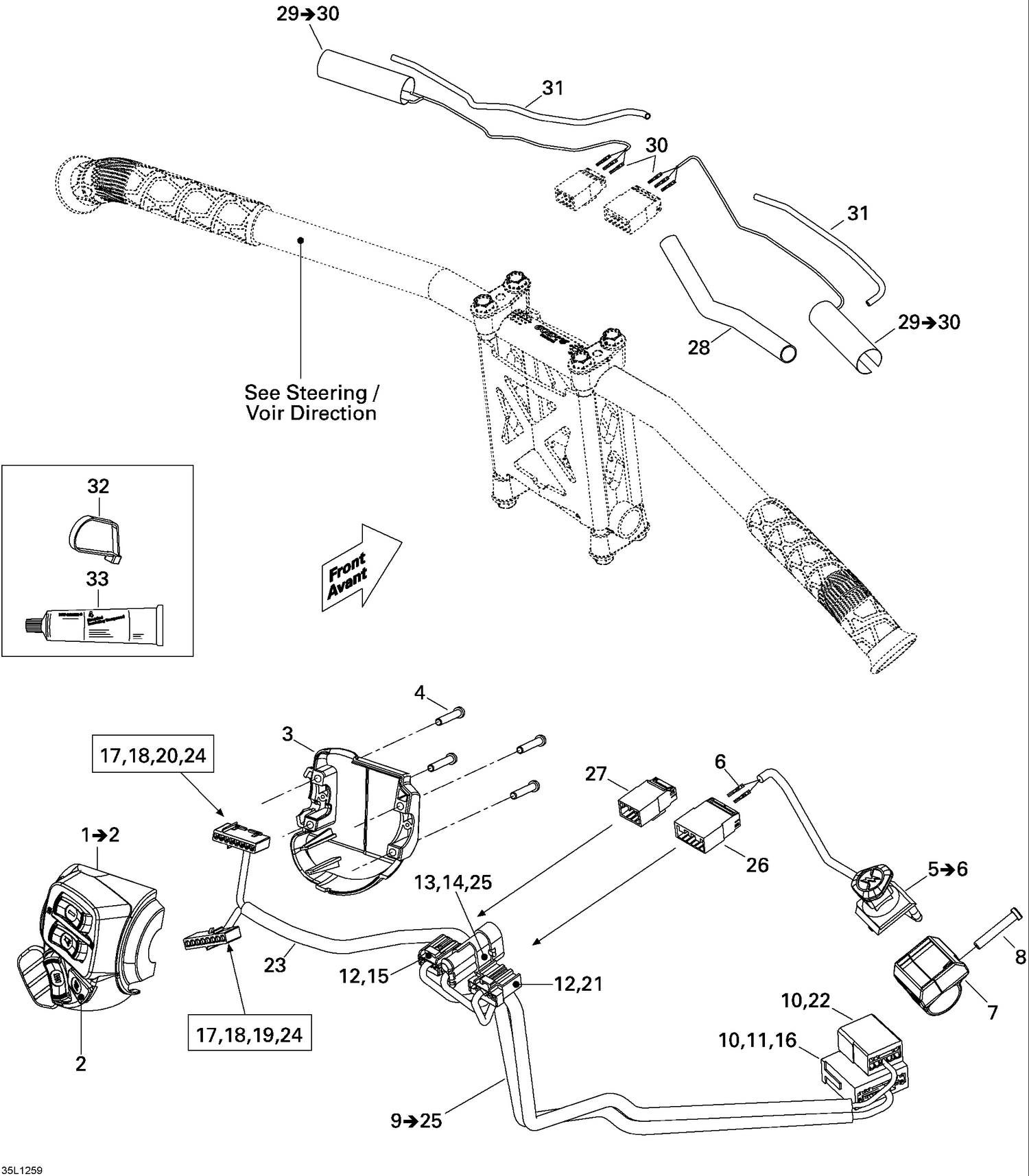 10- Steering Wiring Harness