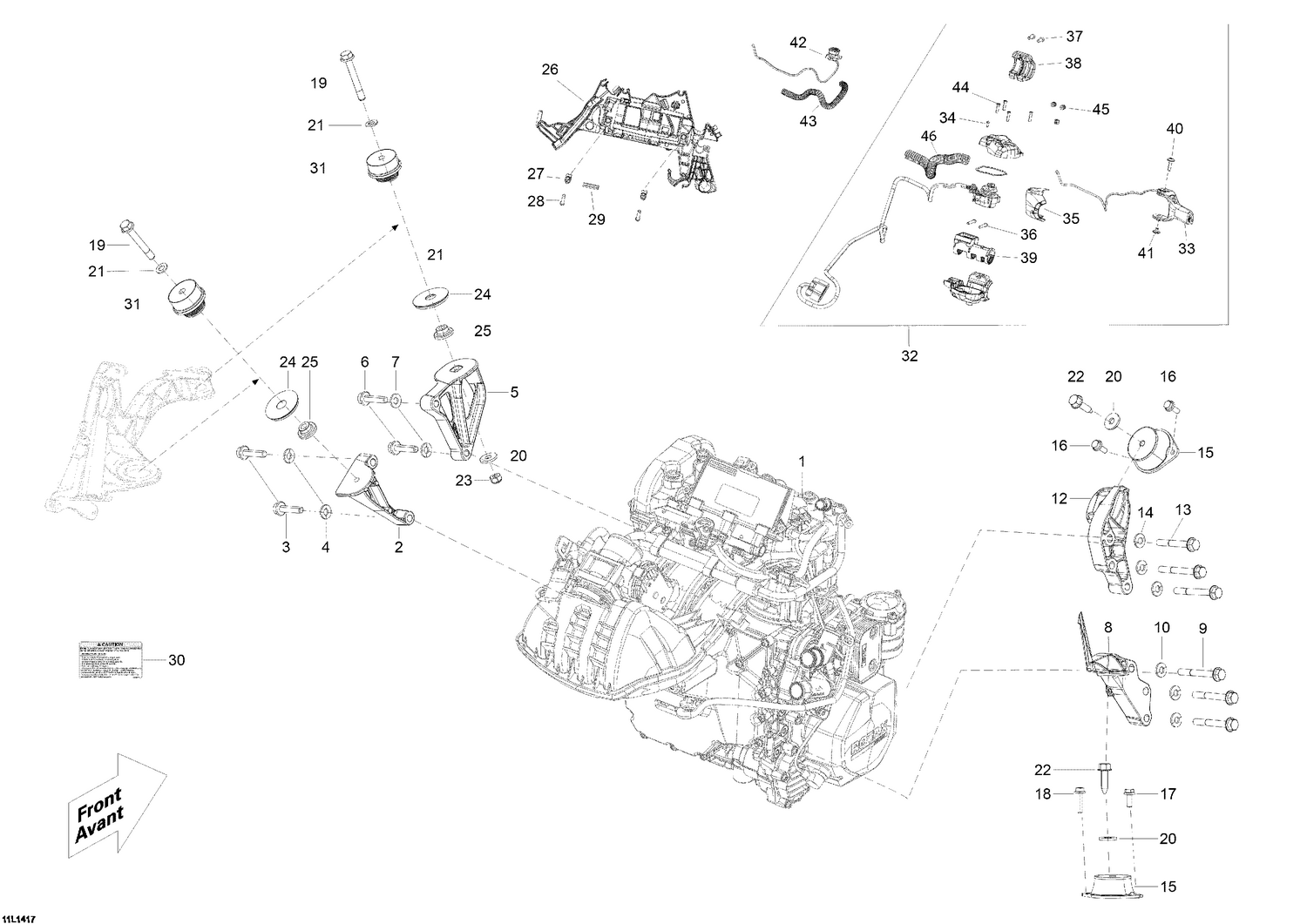 01- Engine And Engine Support