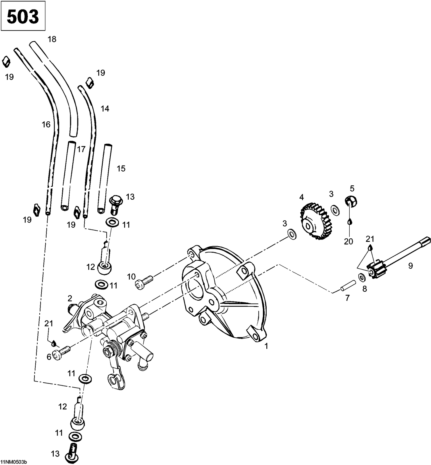 01- Oil Pump, 503