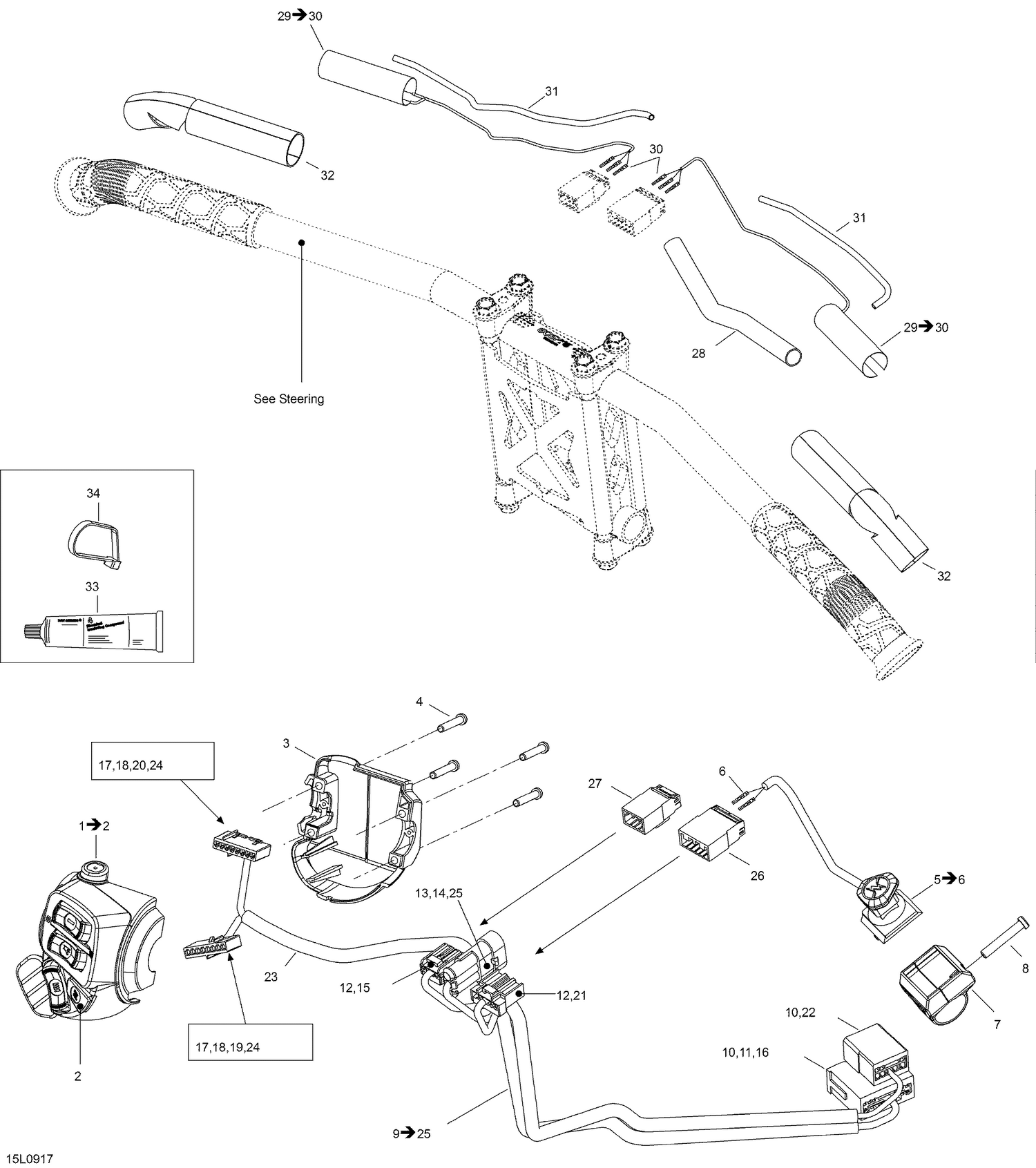 10- Steering Wiring Harness